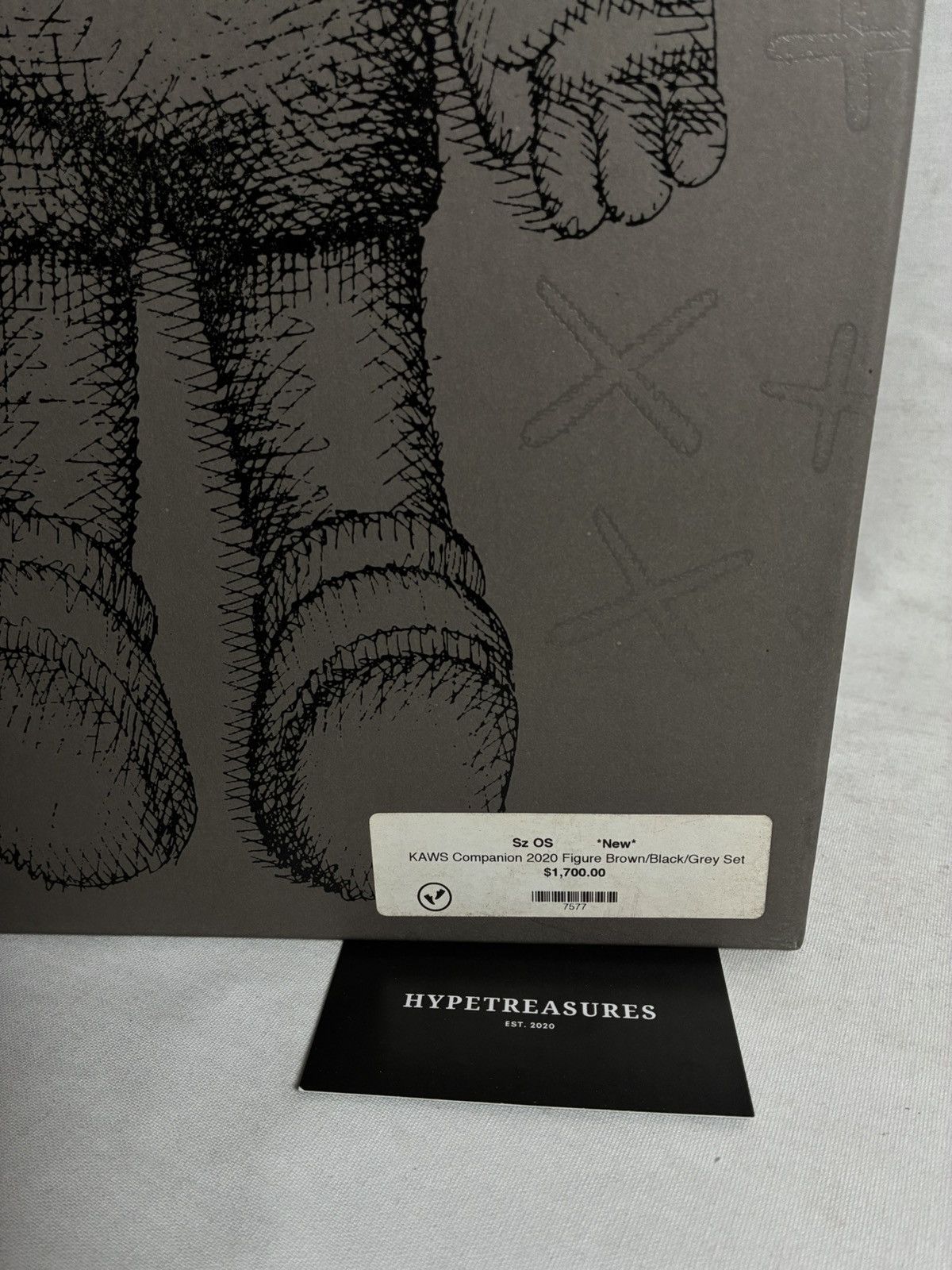 Kaws KAWS Companion 2020 Figure Grey Size ONE SIZE - 10 Thumbnail