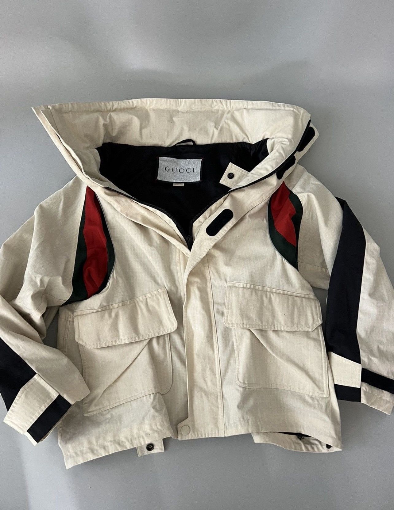 Balenciaga × Gucci Gucci x Balenciaga The Hackers Project Swing Parka Size US XL / EU 56 / 4 - 5 Thumbnail