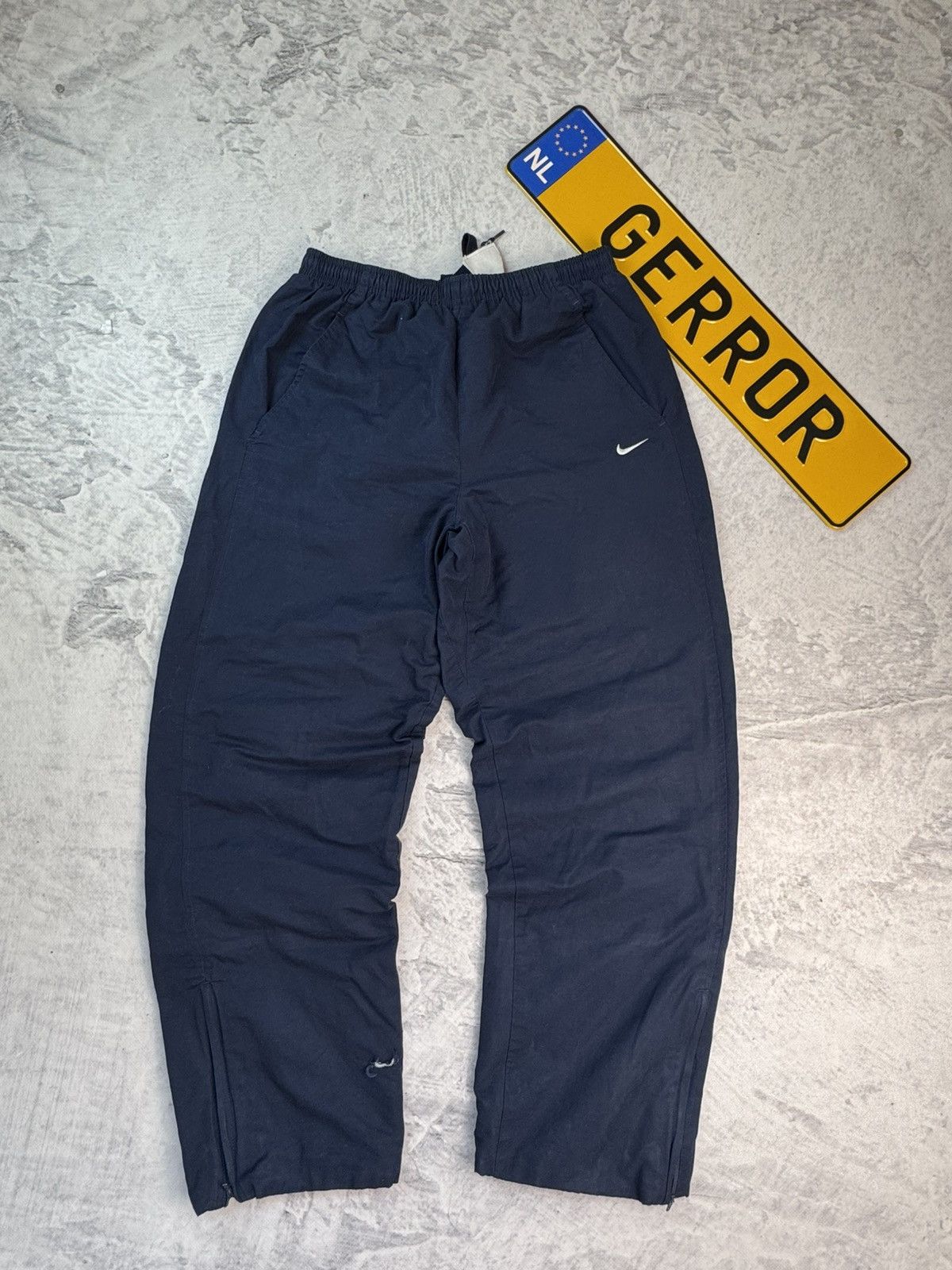 Nike × Vintage NIKE VINTAGE BASIC LOGO OVERSIZE BAGGY PANTS Size US 32 / EU 48 - 4 Thumbnail