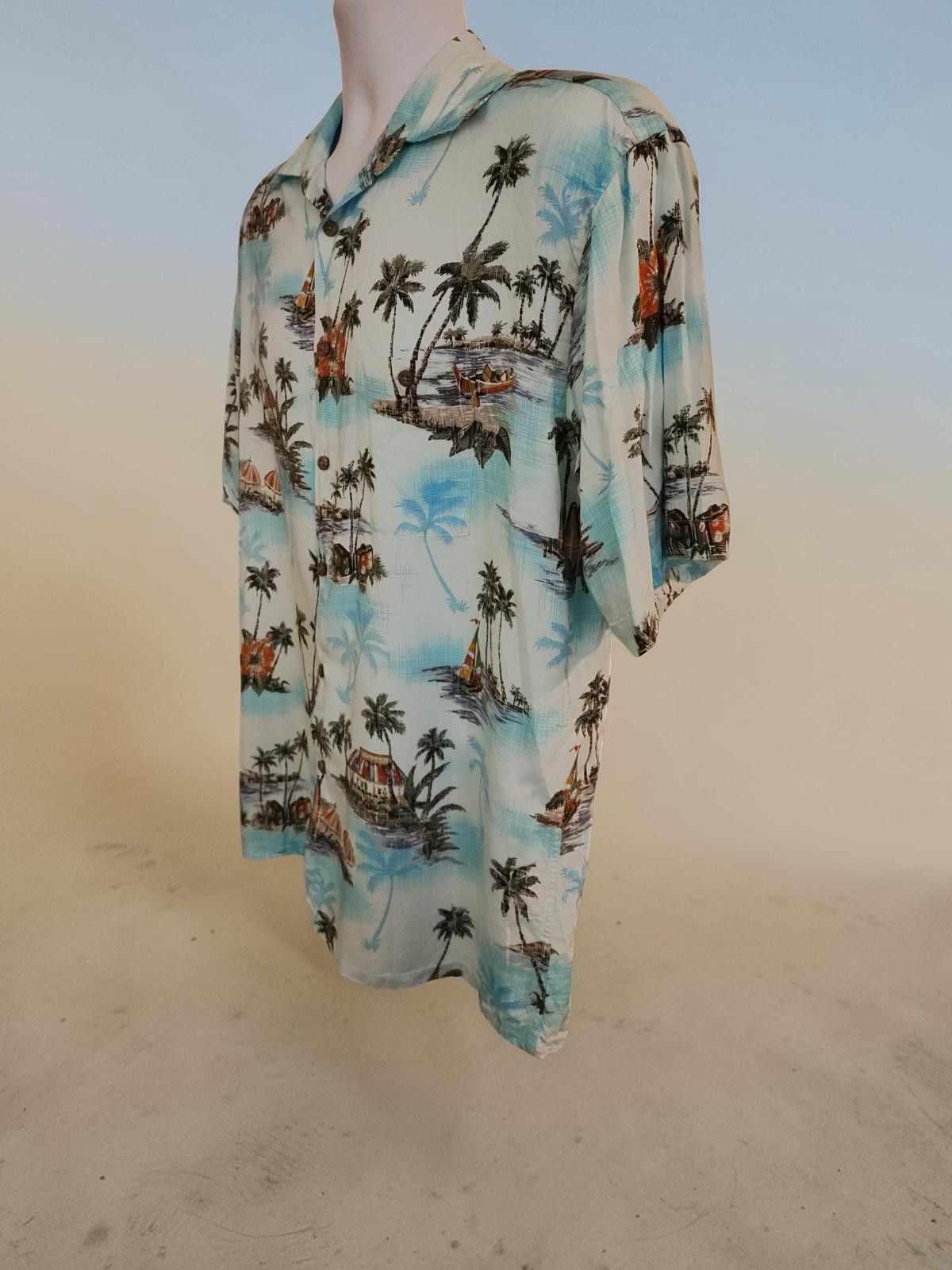 Campia Moda Campia Moda Hawaiian Rayon Button-Up Shirt Medium Size US M / EU 48-50 / 2 - 3 Thumbnail