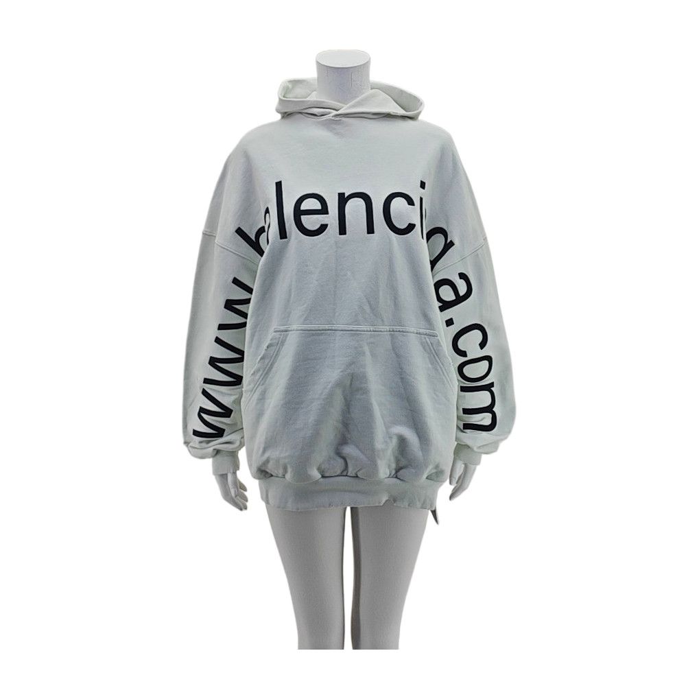 Balenciaga BALENCIAGA Web Logo Hoodie Size XS Size XS / US 0-2 / IT 36-38 - 1 Thumbnail