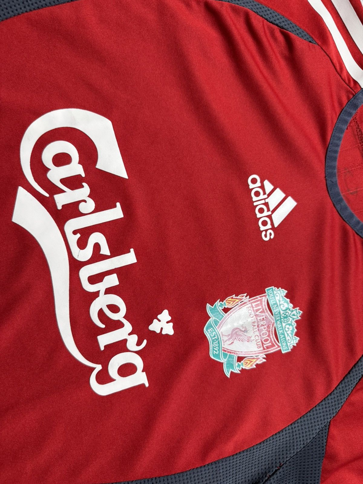Adidas Adidas FC Liverpool 2006/2007 Vintage Soccer Jersey Size US S / EU 44-46 / 1 - 4 Thumbnail