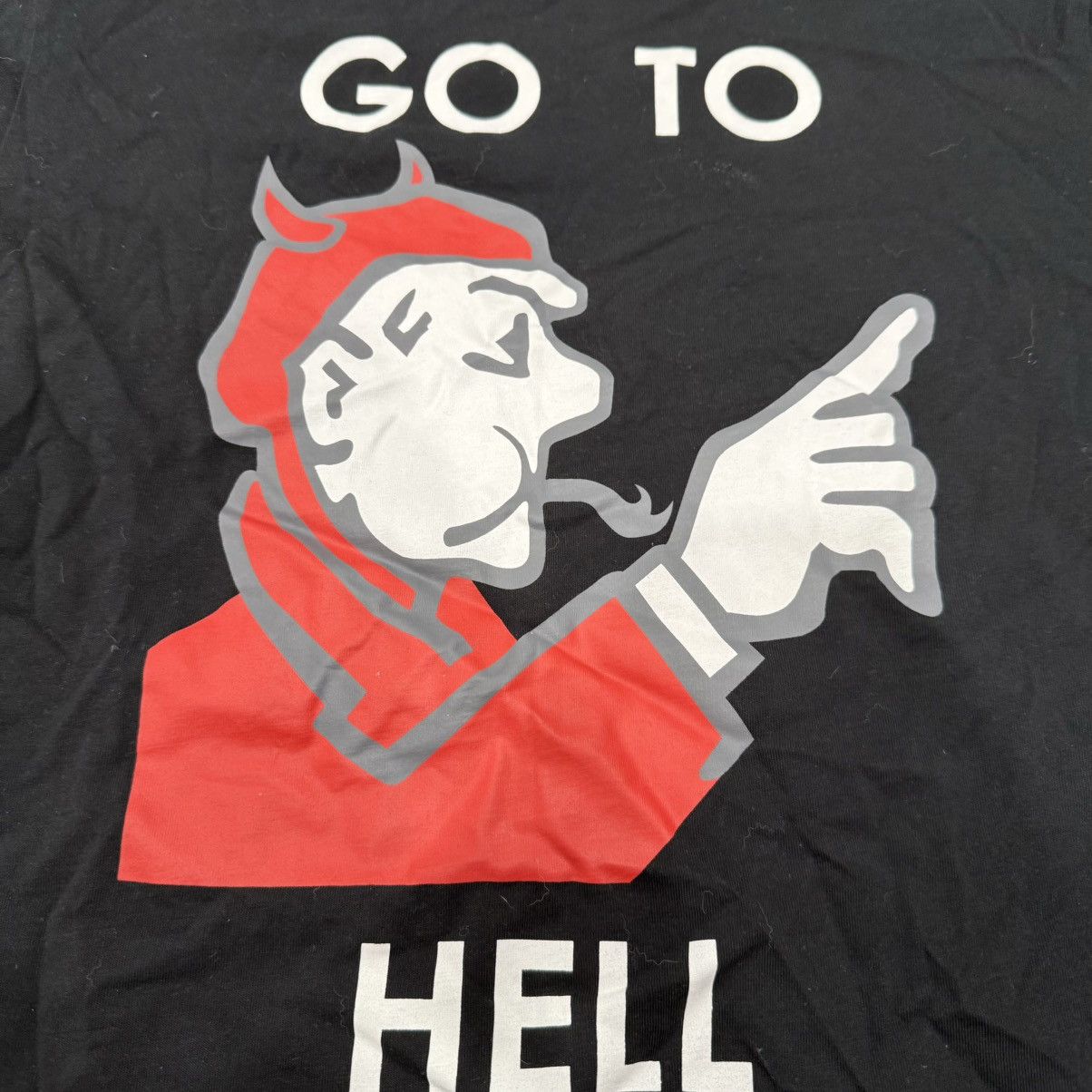 CLOT Clot Apparel Go To Hell T Shirt XL Size US XL / EU 56 / 4 - 2 Thumbnail