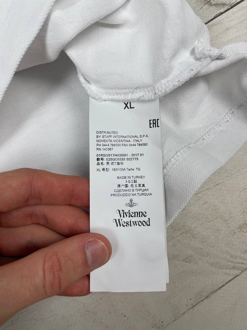 Vivienne Westwood Vivienne Westwood Polo Shirt Logo Orb Size US XL / EU 56 / 4 - 8 Thumbnail