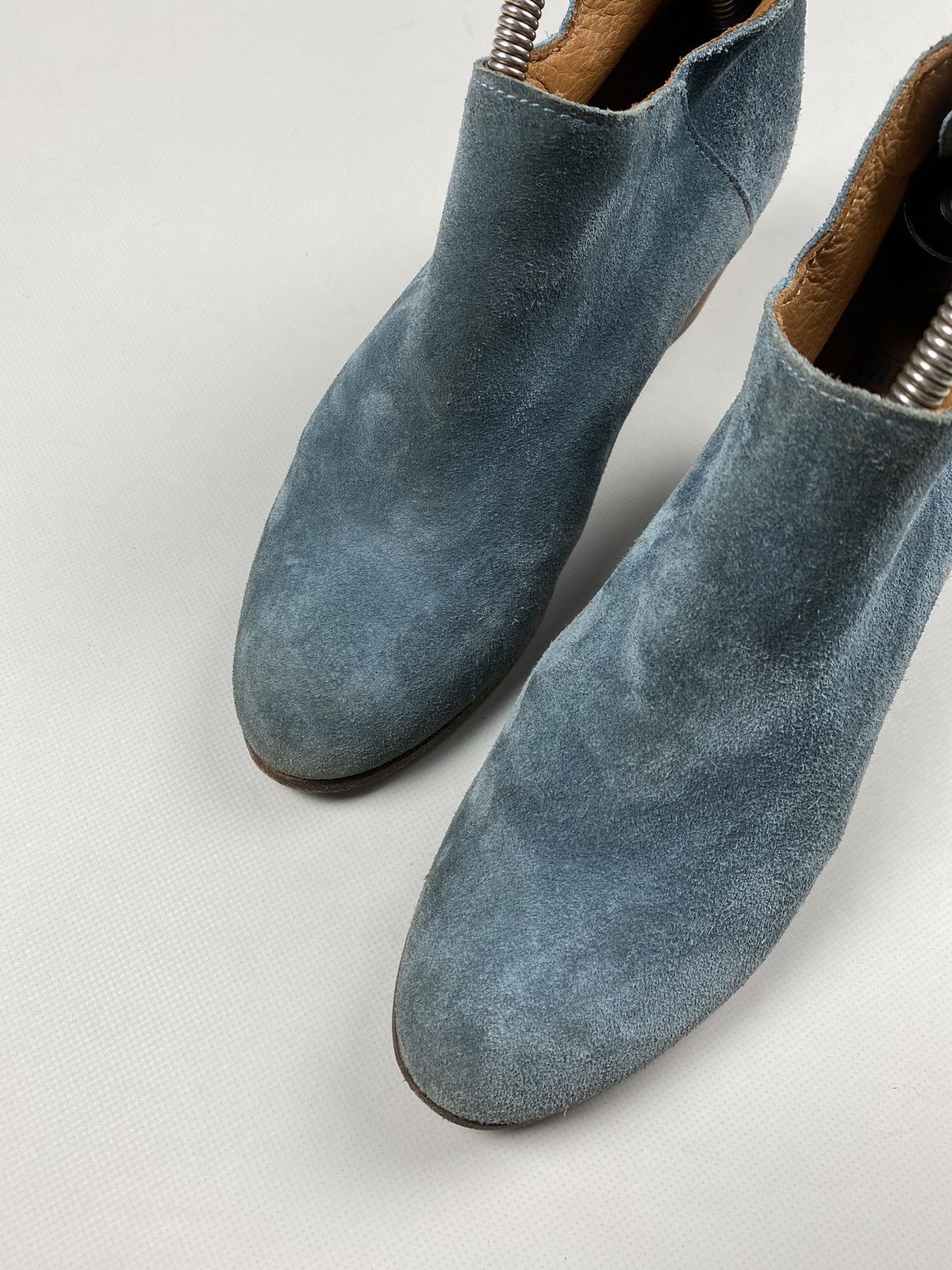 MoMA MOMA Ladies Leather Avant-garde Heeled Boots Shoes Size US 8.5 / IT 38.5 - 9 Thumbnail