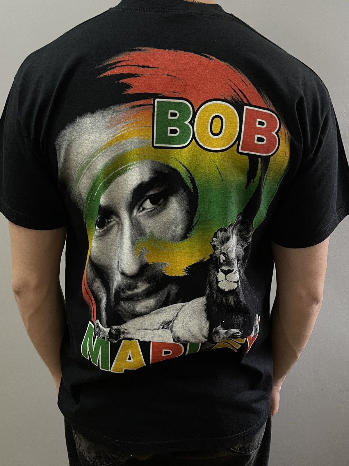 Band Tees Vintage Bob Marley Jamaica Rare Rasta Weed Cannabis Rap Tee Size US M / EU 48-50 / 2 - 4 Thumbnail