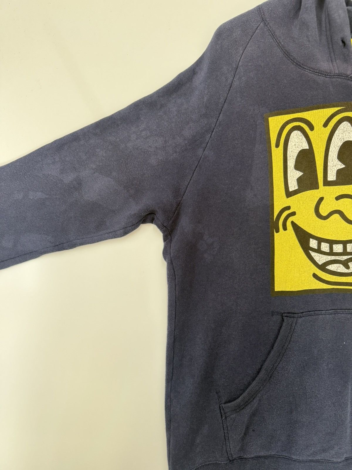 Keith Haring 🔥 Uniqlo Japan Keith Haring Super Faded Sweat Hoodie - XL Size US L / EU 52-54 / 3 - 5 Thumbnail