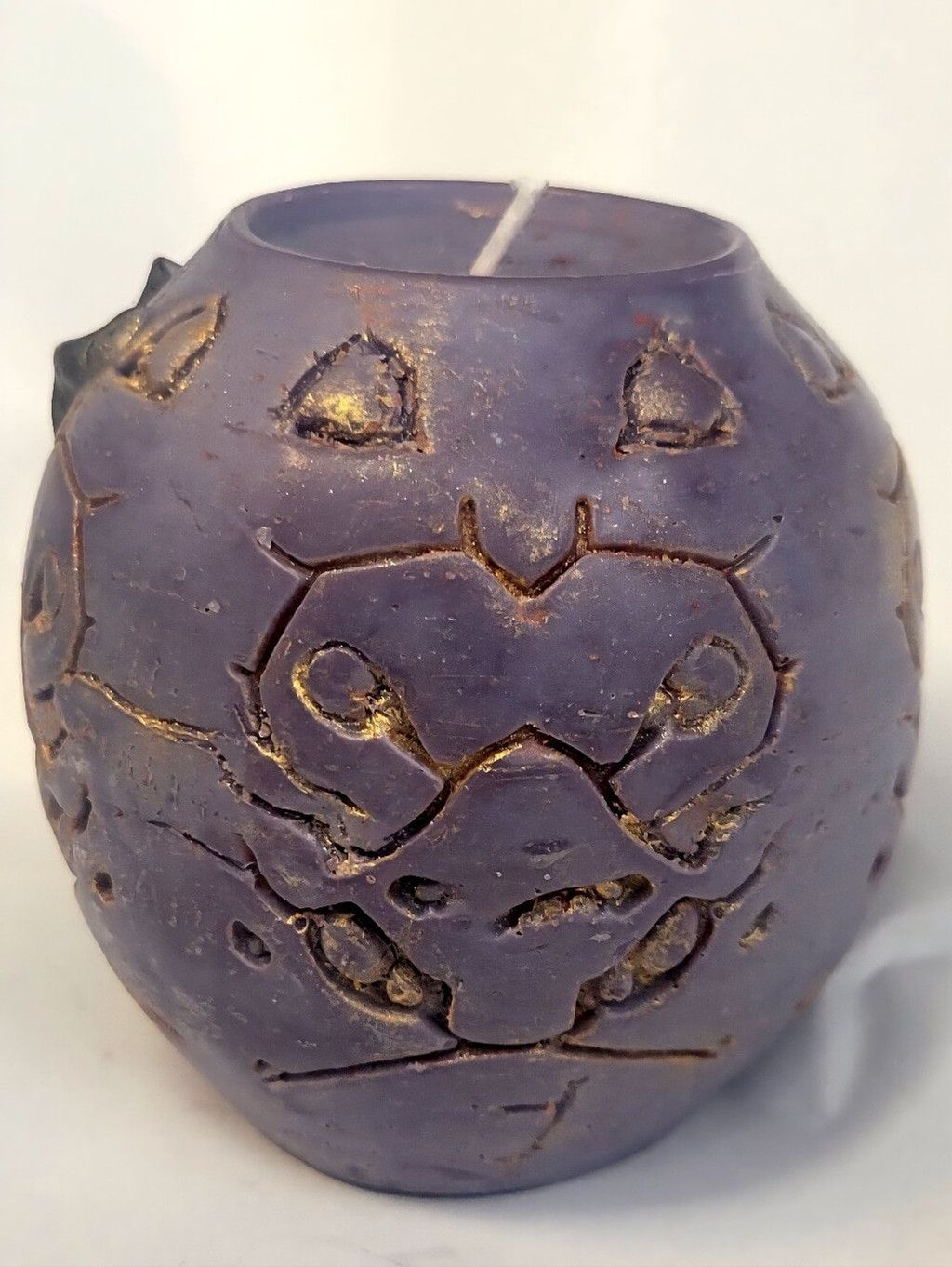 Handmade Dragon Egg Vegan Soy Wax Novelty Pillar Candle, 13.3 oz Size ONE SIZE - 4 Thumbnail