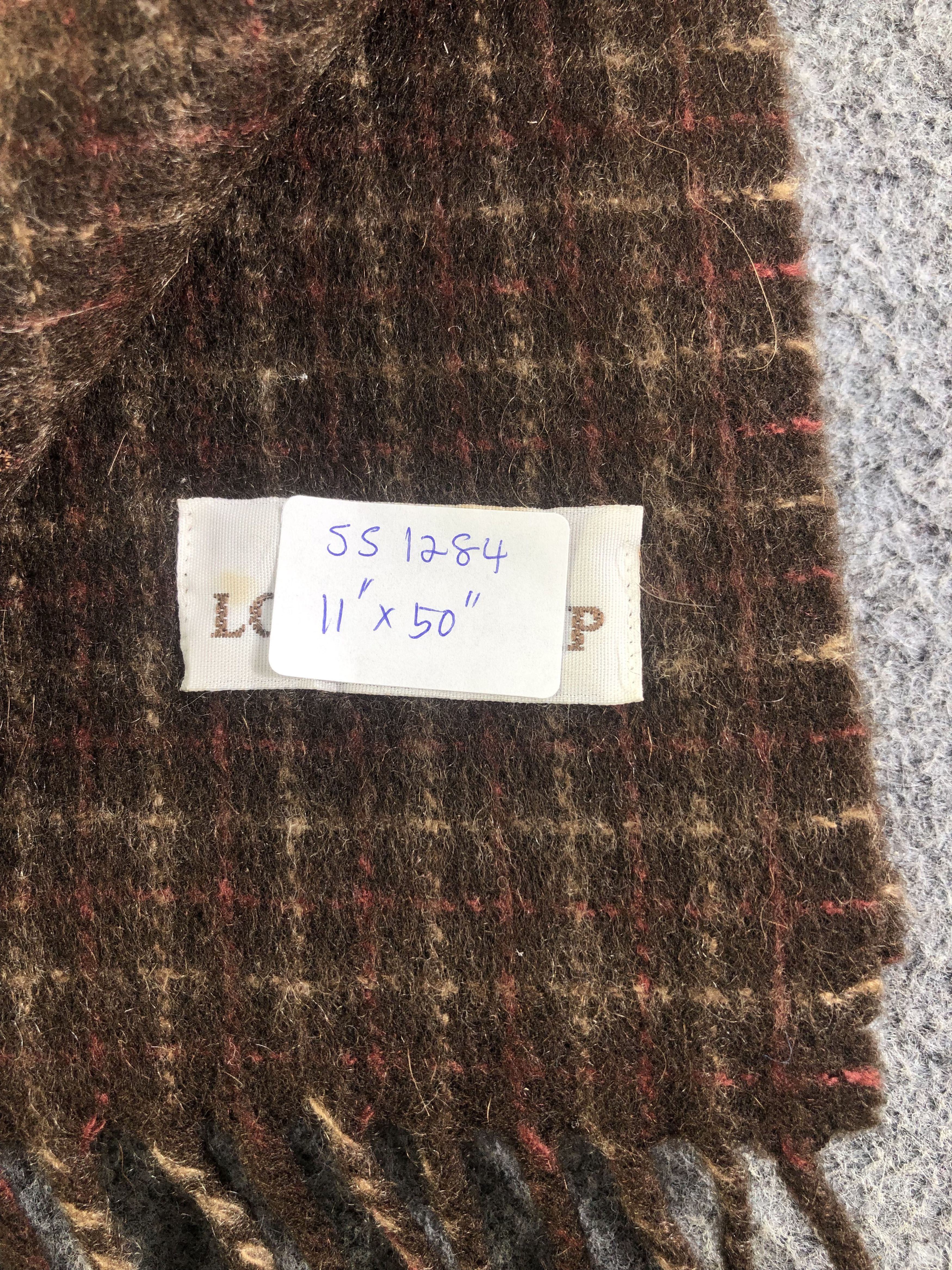 Longchamp Longchamp Wool Scarf / Muffler / Neckwear SS1284 Size ONE SIZE - 8 Thumbnail
