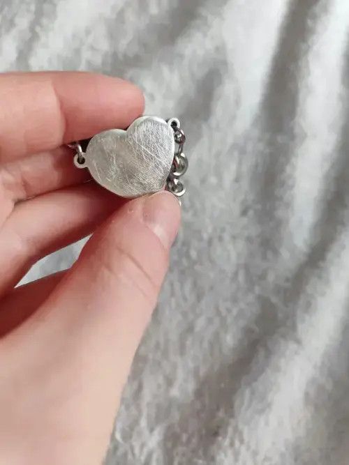 High Sport × Jewelry × Other Punk Love Red Heart Pendant Necklace Size ONE SIZE - 2 Thumbnail