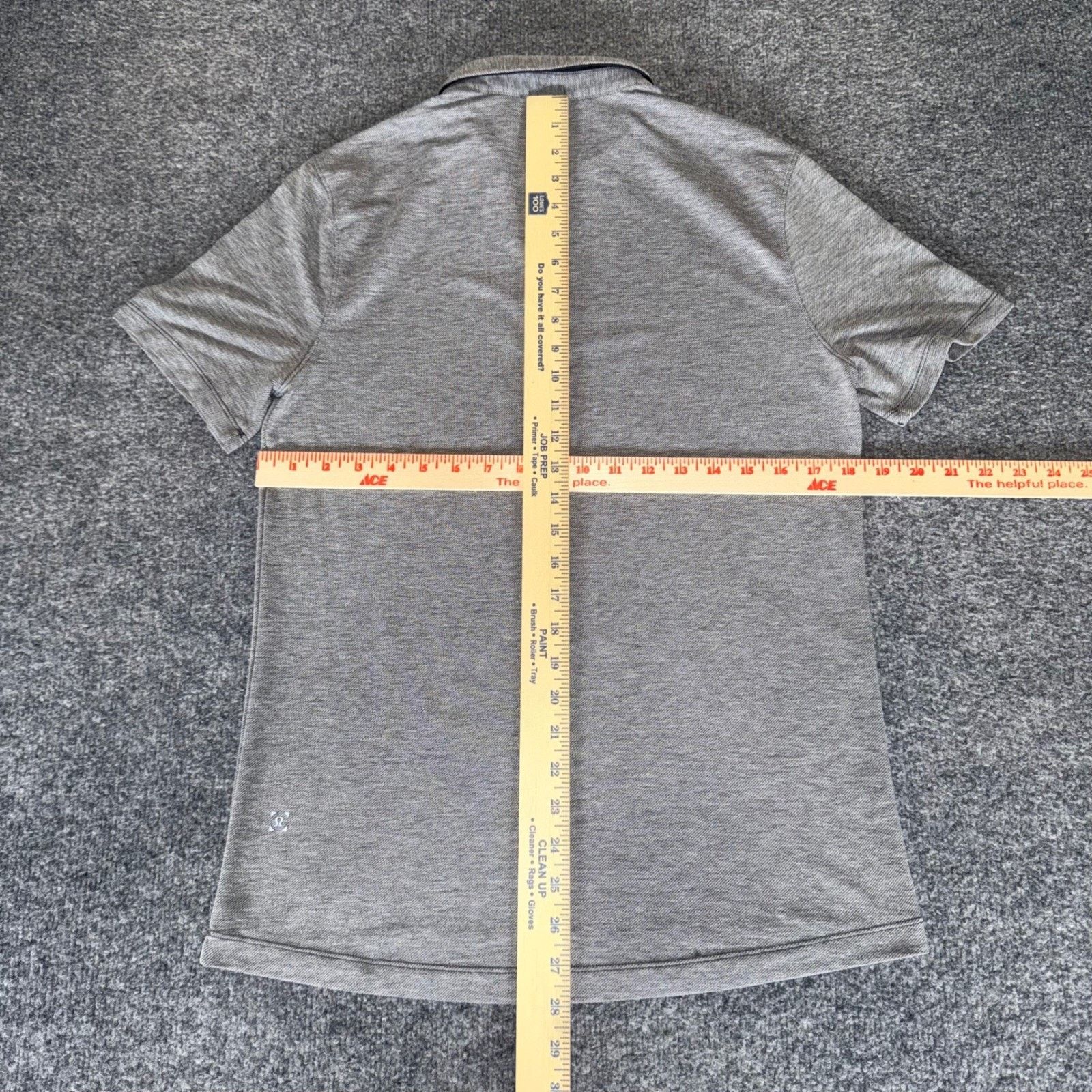 Lululemon Lululemon Polo Shirt Mens Small Gray Short Sleeve Athletic Size US S / EU 44-46 / 1 - 3 Thumbnail