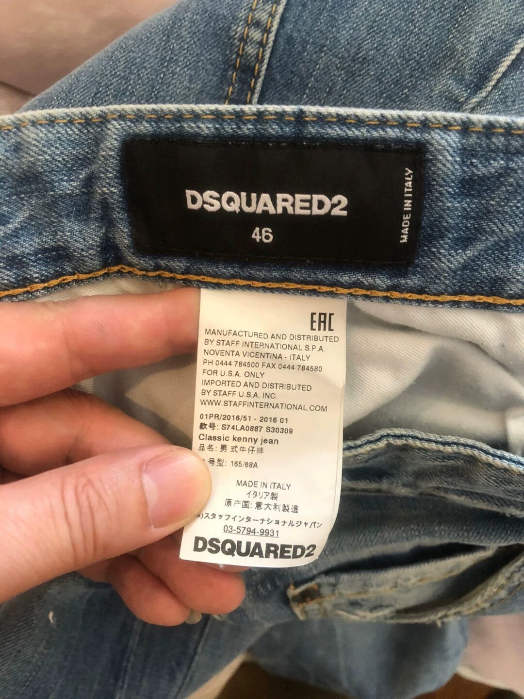 Dsquared2 Dsquared2 Distressed Patched Jeans Size 46 Size US 30 / EU 46 - 7 Thumbnail