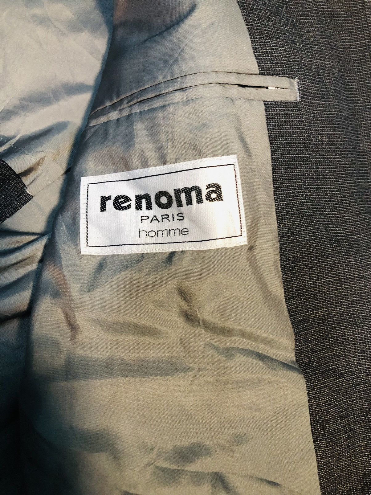 Renoma × Vintage Renoma Paris Homme Coats Blazer Jacket (28) Size US M / EU 48-50 / 2 - 10 Thumbnail
