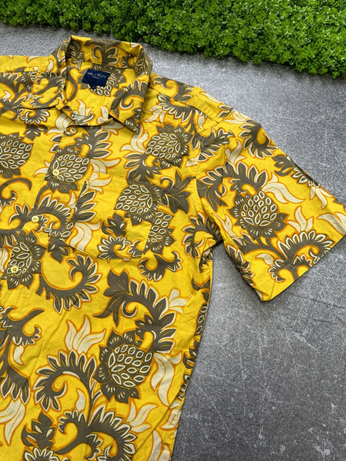 Japanese Brand × Seditionaries Vintage Milkboy London Hawaiian Shirt Size US L / EU 52-54 / 3 - 6 Thumbnail