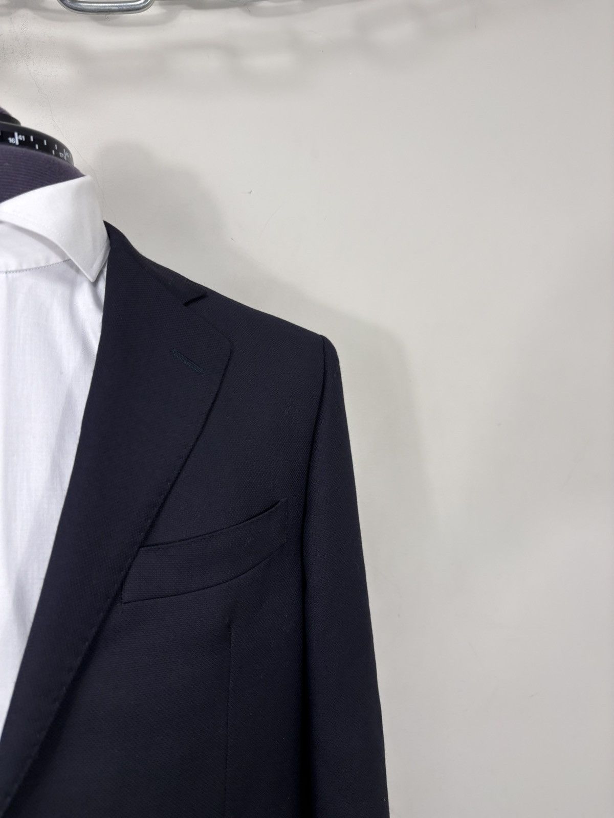 Tombolini Tombolini Men’s Navy Blue Wool Blazer Jacket Size 42R - 5 Thumbnail