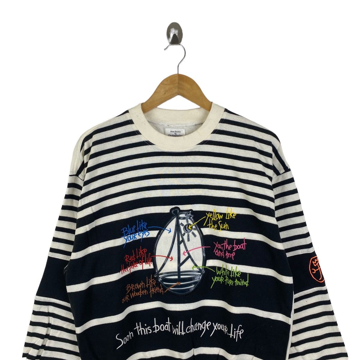 Jean Charles De Castelbajac × Vintage Vintage Jean Charles De CASTELBAJAC Sport Sweatshirt Jumper Size US L / EU 52-54 / 3 - 4 Thumbnail