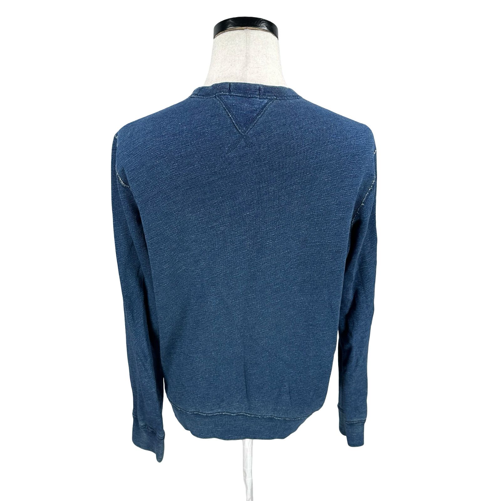 Polo Ralph Lauren Polo Ralph Lauren Indigo Dyed Terry Sweatshirt Men M Blue Size US M / EU 48-50 / 2 - 6 Thumbnail