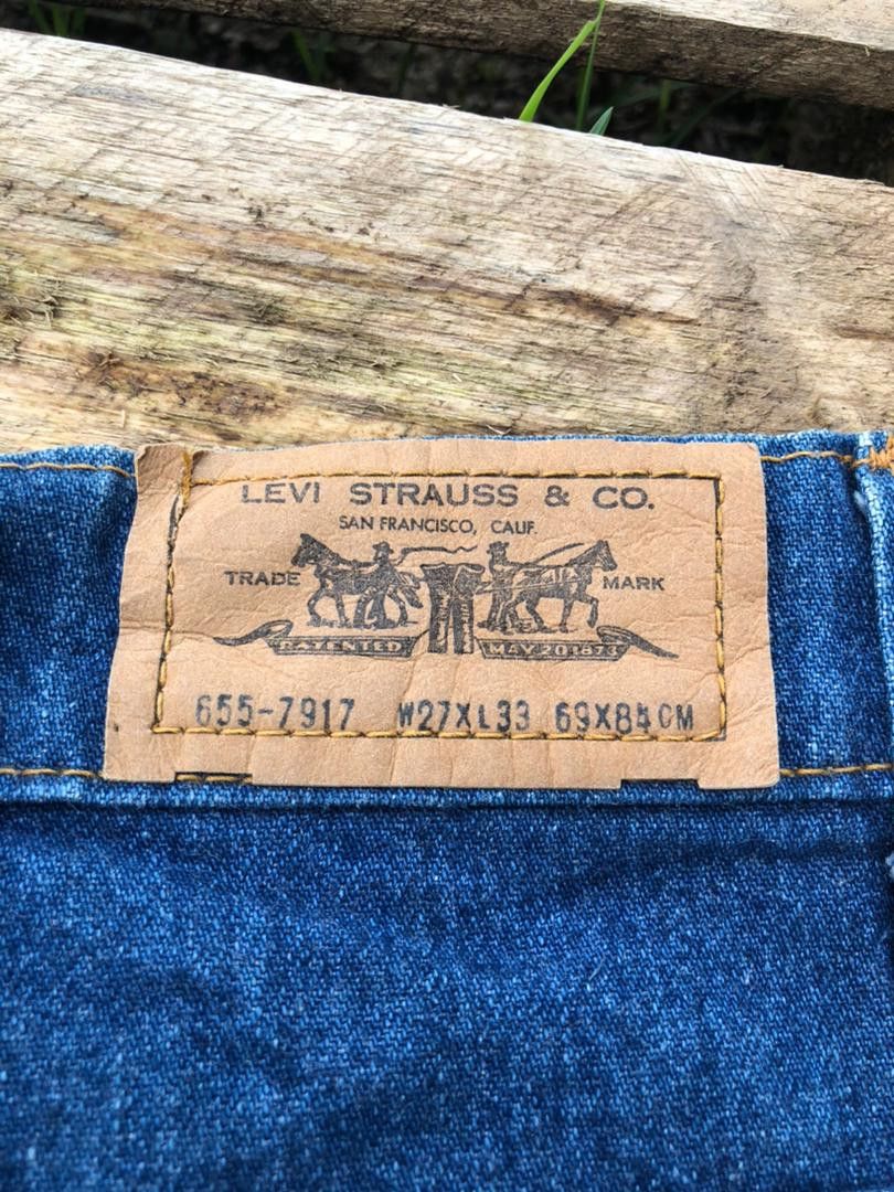 Levi's × Levi's Vintage Clothing × Vintage Vintage Levi's 655-7917 Flare Bootcut Denim Jeans Size 26" / US 2 / IT 38 - 3 Thumbnail