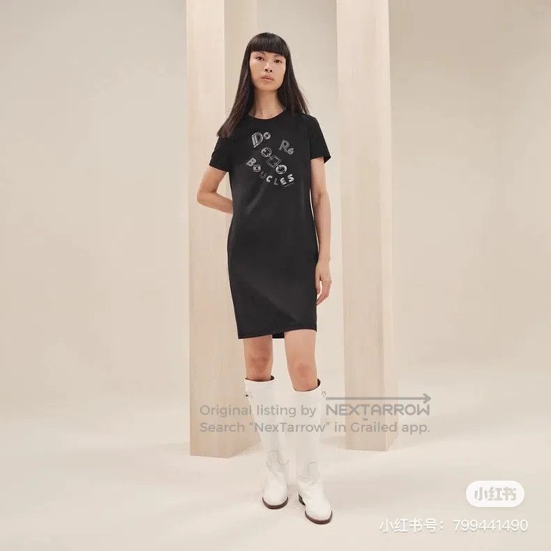 Hermes Hermes Black long top Size XS / US 0-2 / IT 36-38 - 3 Thumbnail
