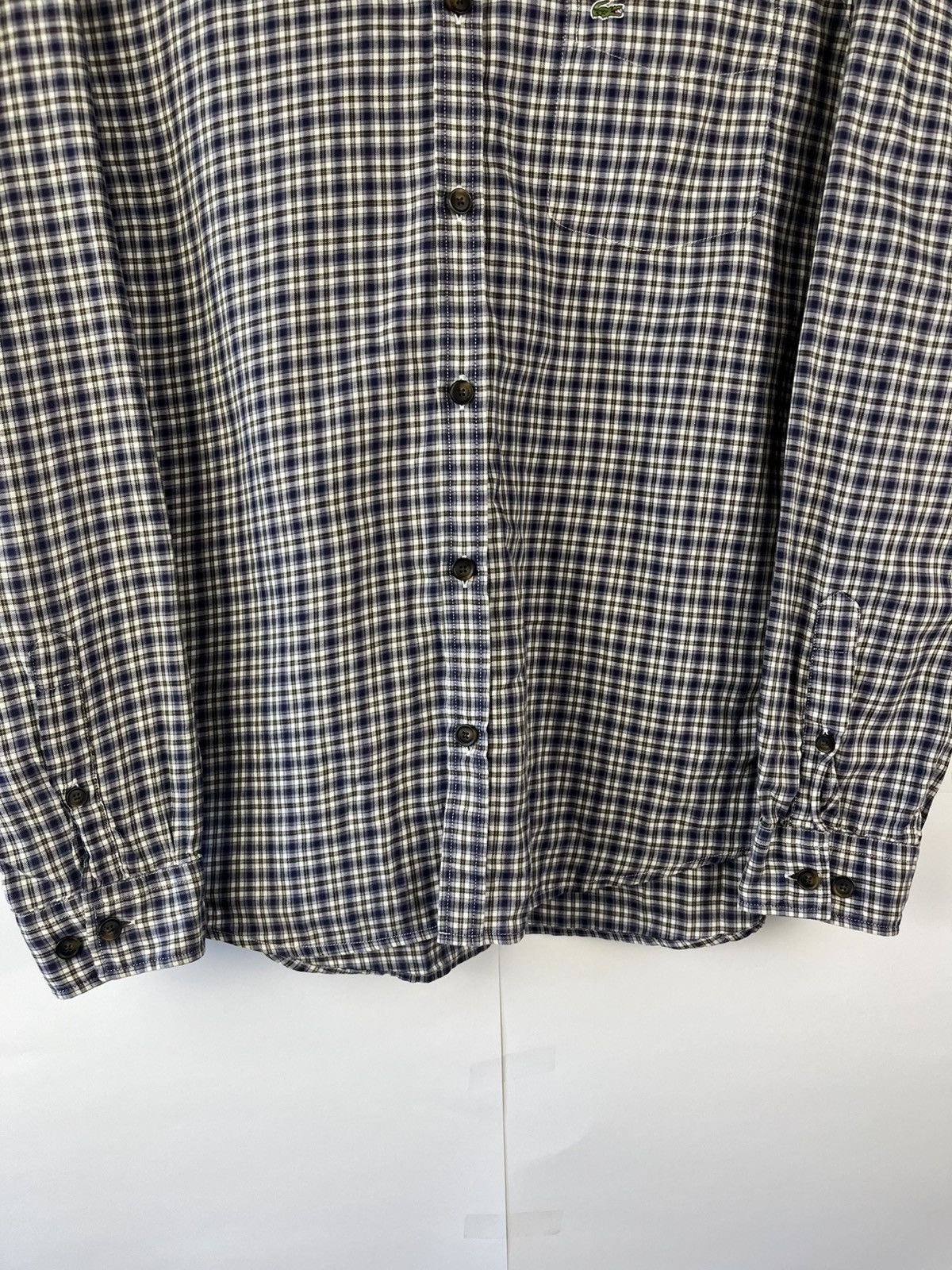 Lacoste Lacoste Plaid Y2K Cotton Long Sleeve Shirt Button Up Size US M / EU 48-50 / 2 - 4 Thumbnail