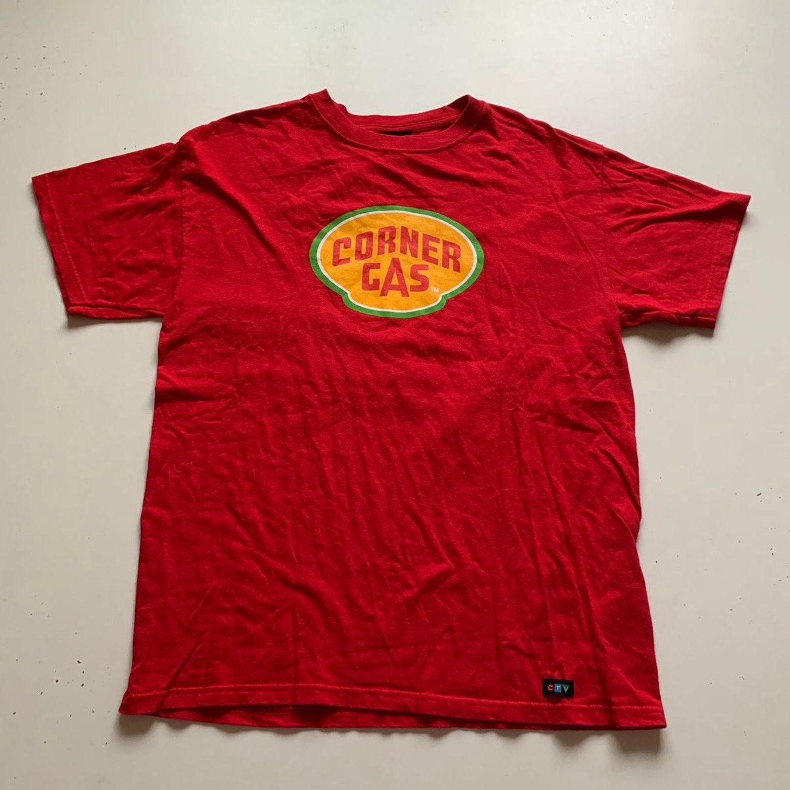 Vintage Y2K Corner Gas Comedy Central TV Show T Shirt Medium