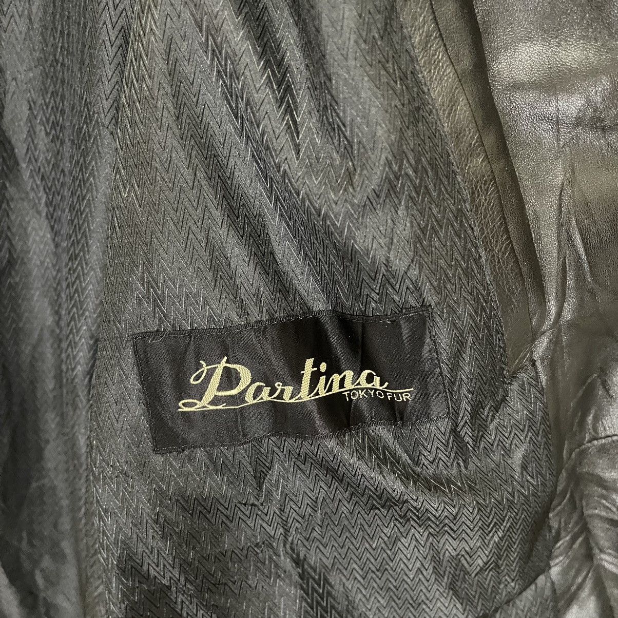 Japanese Brand Vintage 90s Patina Tokyo Fur Hybrid Leather Jacket Size US L / EU 52-54 / 3 - 15 Thumbnail