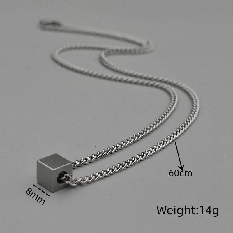 Jewelry Geometric Square Cube Size ONE SIZE - 5 Thumbnail