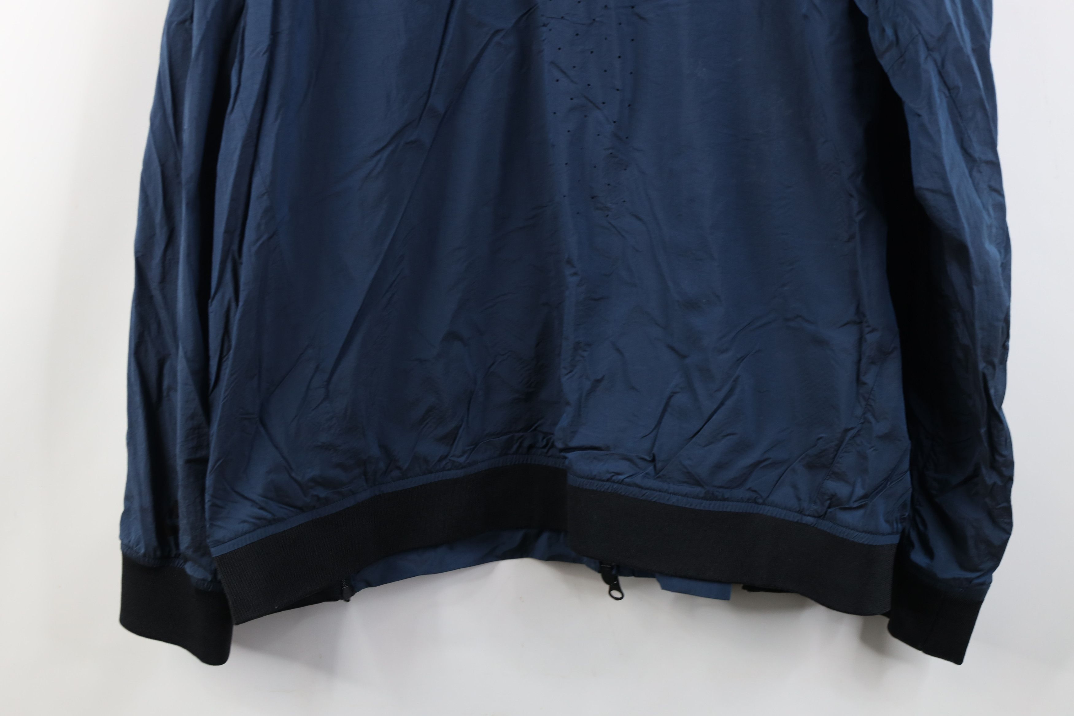 Nike Nike Tech Hypermesh Vented Varsity Jacket Windbreaker Blue Size US XXL / EU 58 / 5 - 17 Thumbnail