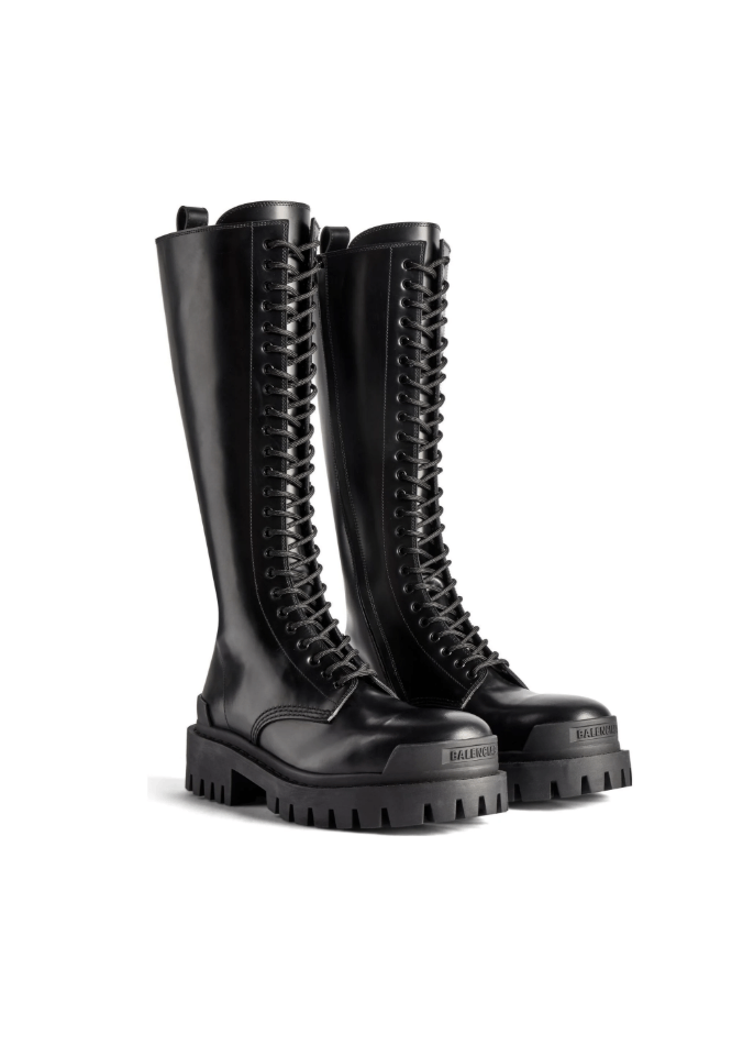 Balenciaga Balenciaga Strike 20mm Smooth Calfskin Boots Size US 7 / IT 37 - 1 Thumbnail