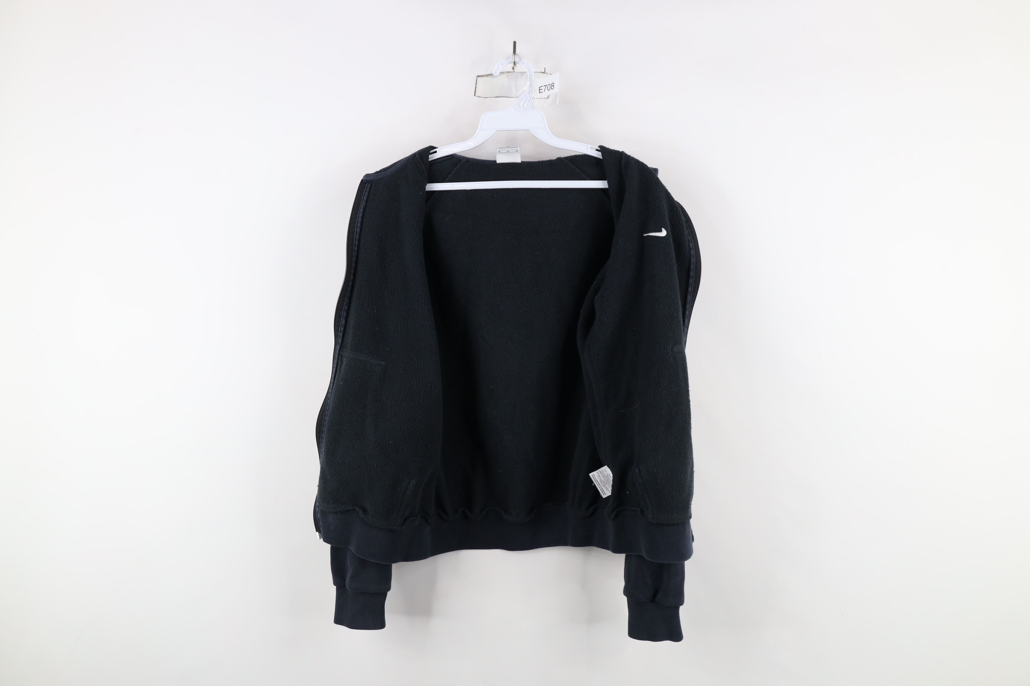 Nike × Vintage Vintage Y2K Nike Travis Scott Mini Swoosh Full Zip Hoodie Size M / US 6-8 / IT 42-44 - 10 Thumbnail