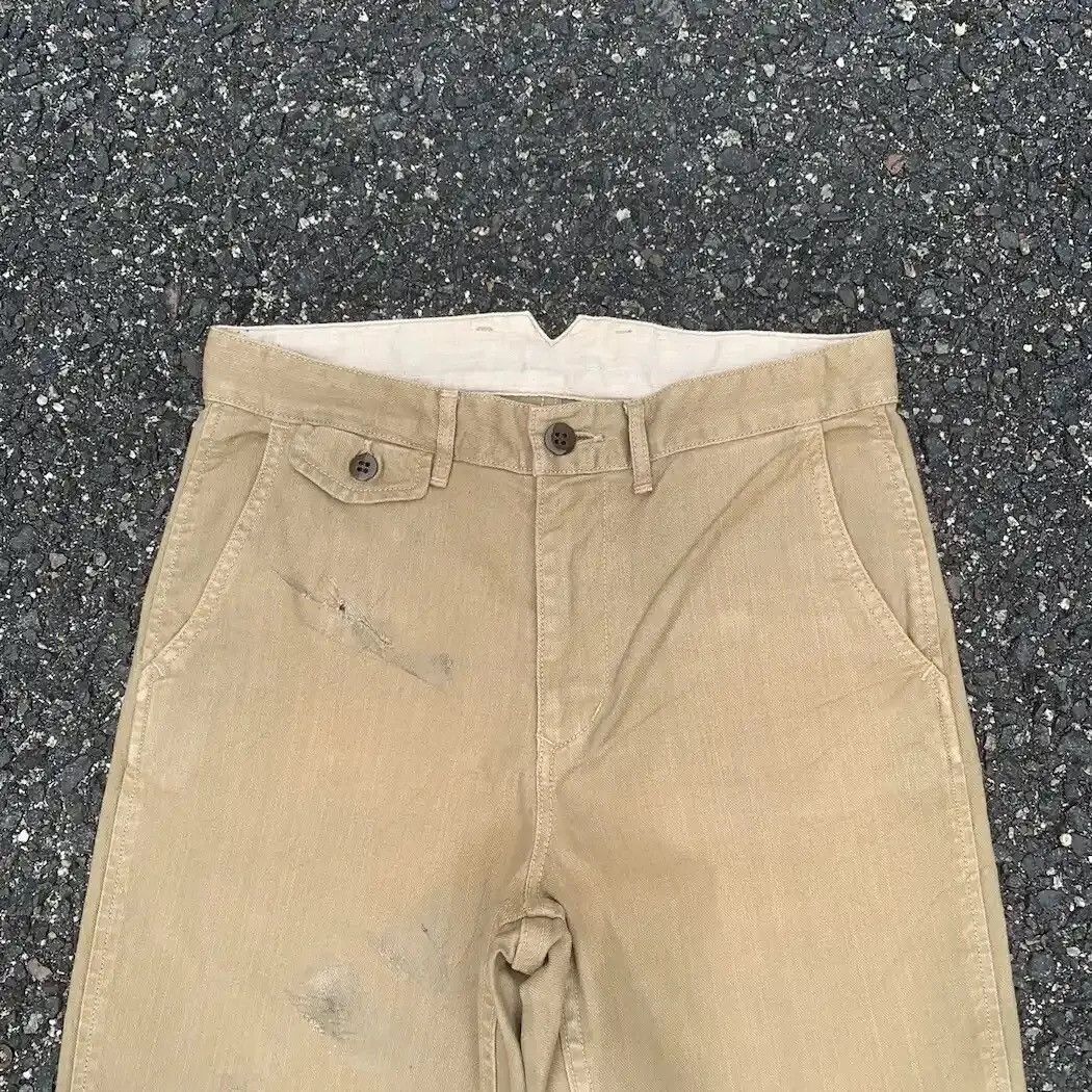 Japanese Brand JAPANESE VINTAGE FADED DISTRESSED TROUSERS PANTS SIZE S Size US 28 / EU 44 - 2 Thumbnail