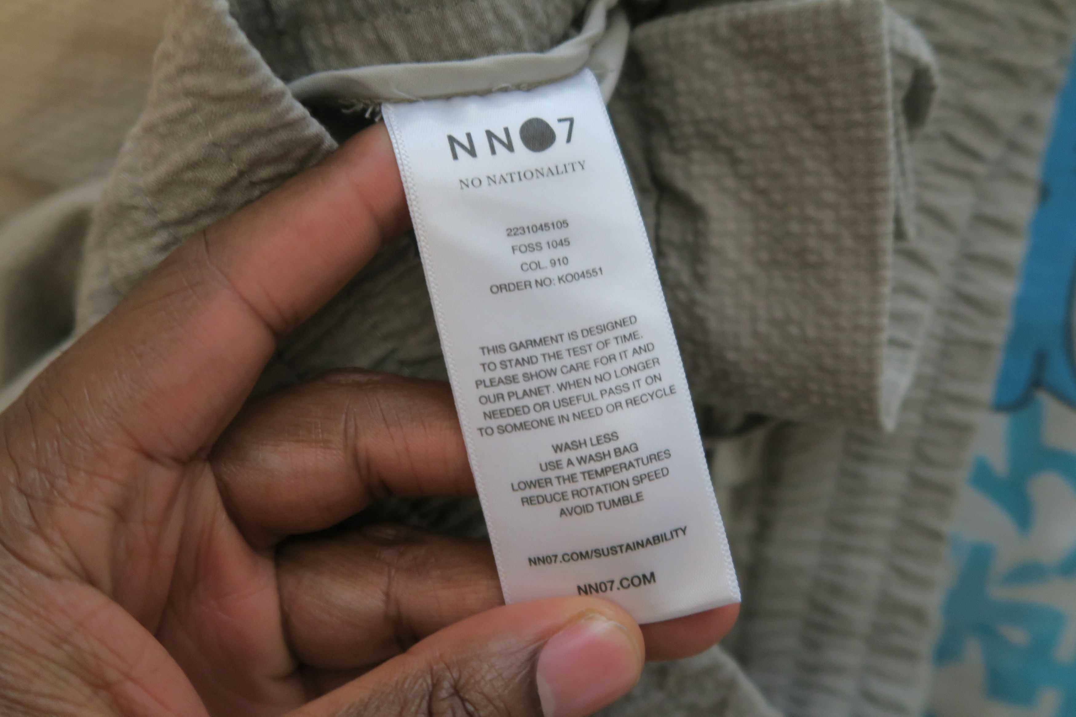 NN07 NN07 FOSS 1045 High-Waisted Tapered Leg 31x29 No Nationality Size US 31 - 4 Thumbnail
