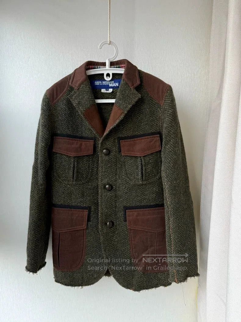 Junya Watanabe JUNYA WATANABE 2011AW Fur Wool Jacket. Size US XS / EU 42 / 0 - 2 Thumbnail