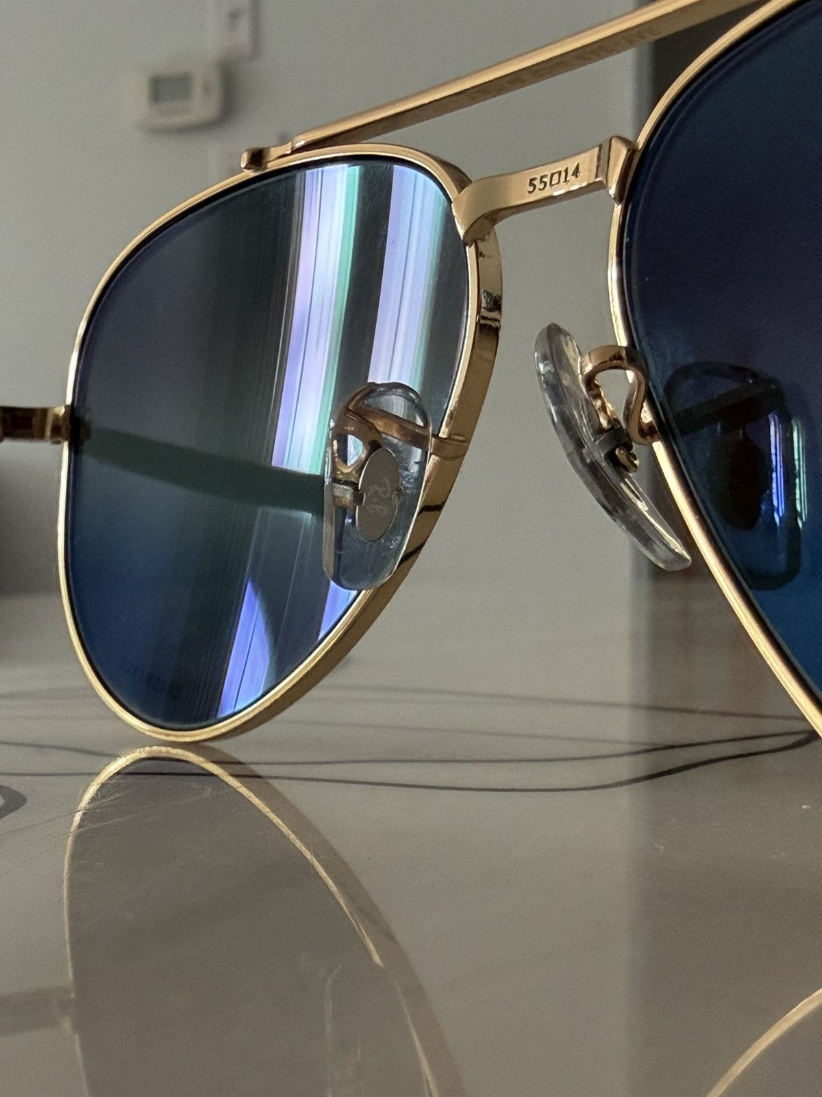 RayBan Ray Ban Aviators RB3625 New Aviators Polarized Chromance Size ONE SIZE - 11 Thumbnail