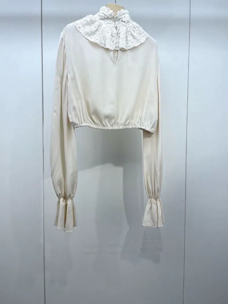 Miu Miu Miu Miu 40 Silk shirt Size L / US 10 / IT 46 - 2 Thumbnail