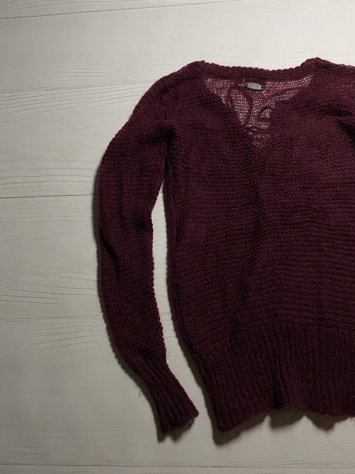 Just Cavalli Just Cavalli mohair blend lace-up knit sweater Size S / US 4 / IT 40 - 15 Thumbnail