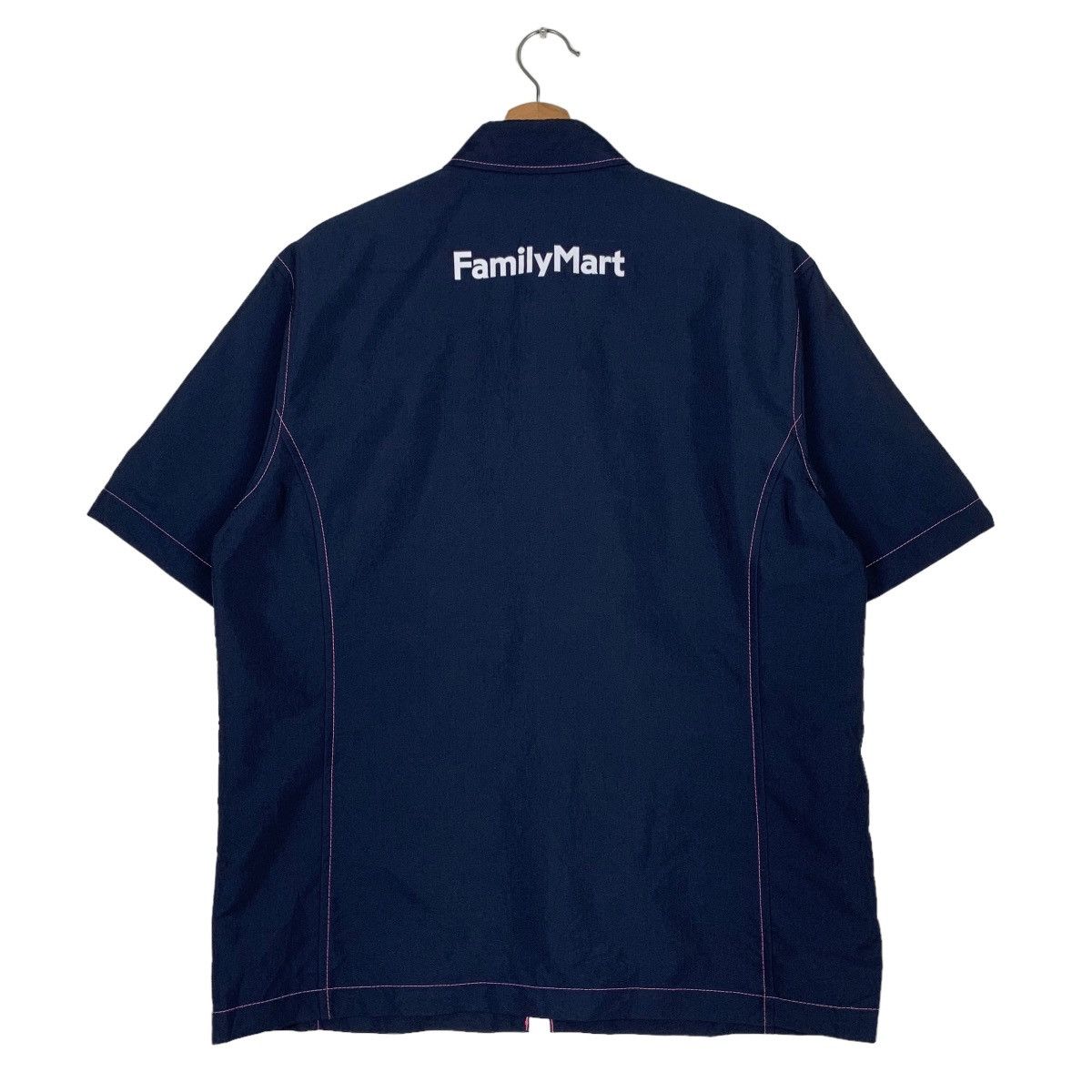 Vintage FAMILY MART Short Sleeve Uniform Jacket #0250-C11 Size US M / EU 48-50 / 2 - 8 Thumbnail