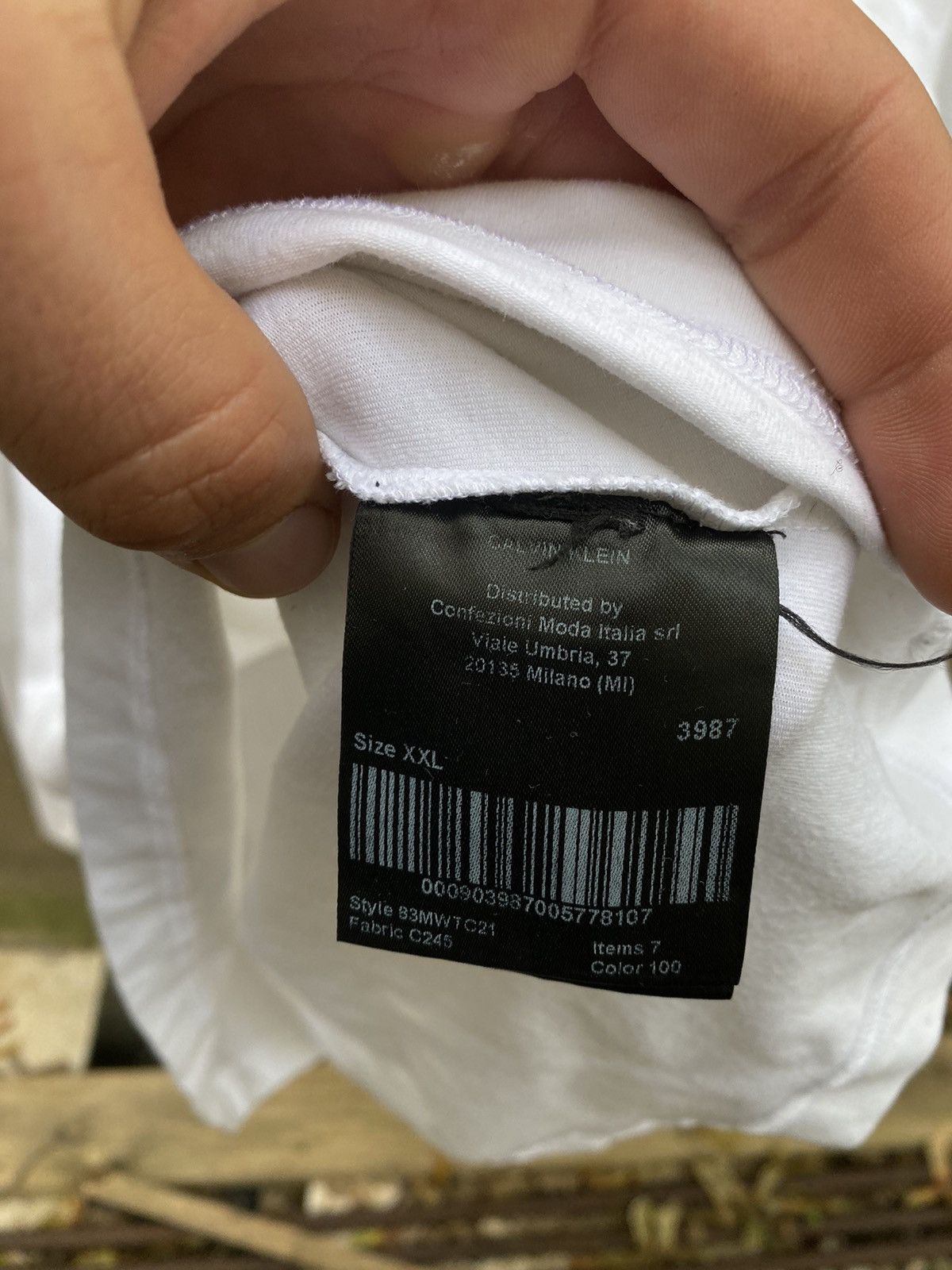 Calvin Klein 205W39NYC × Raf Simons Calvin Klein By RAF Simons Longsleeve Size US XXL / EU 58 / 5 - 4 Thumbnail