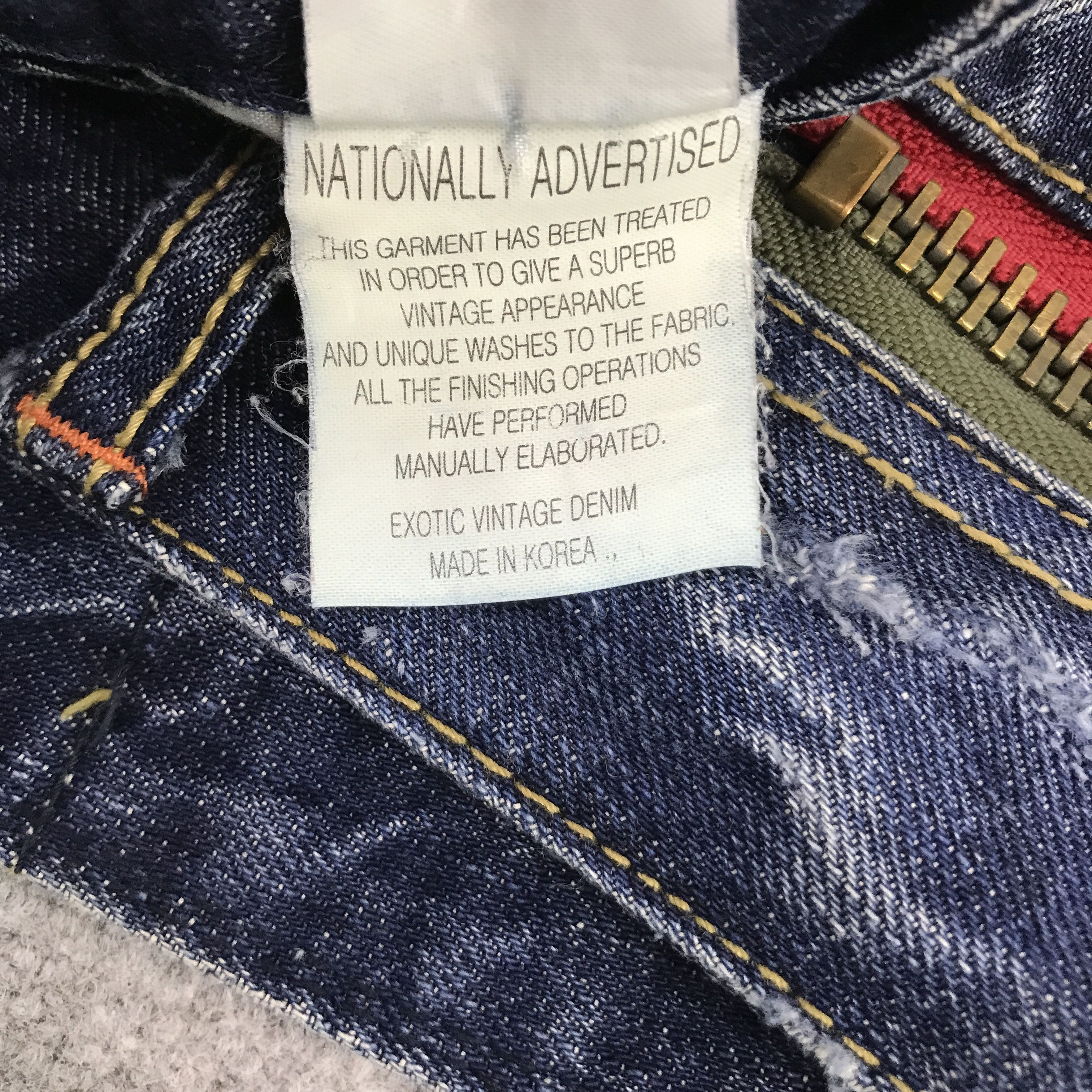 Japanese Brand JAPAN STYLE LOLITA DISTRESSED DENIM JEAN Size US 34 / EU 50 - 15 Thumbnail