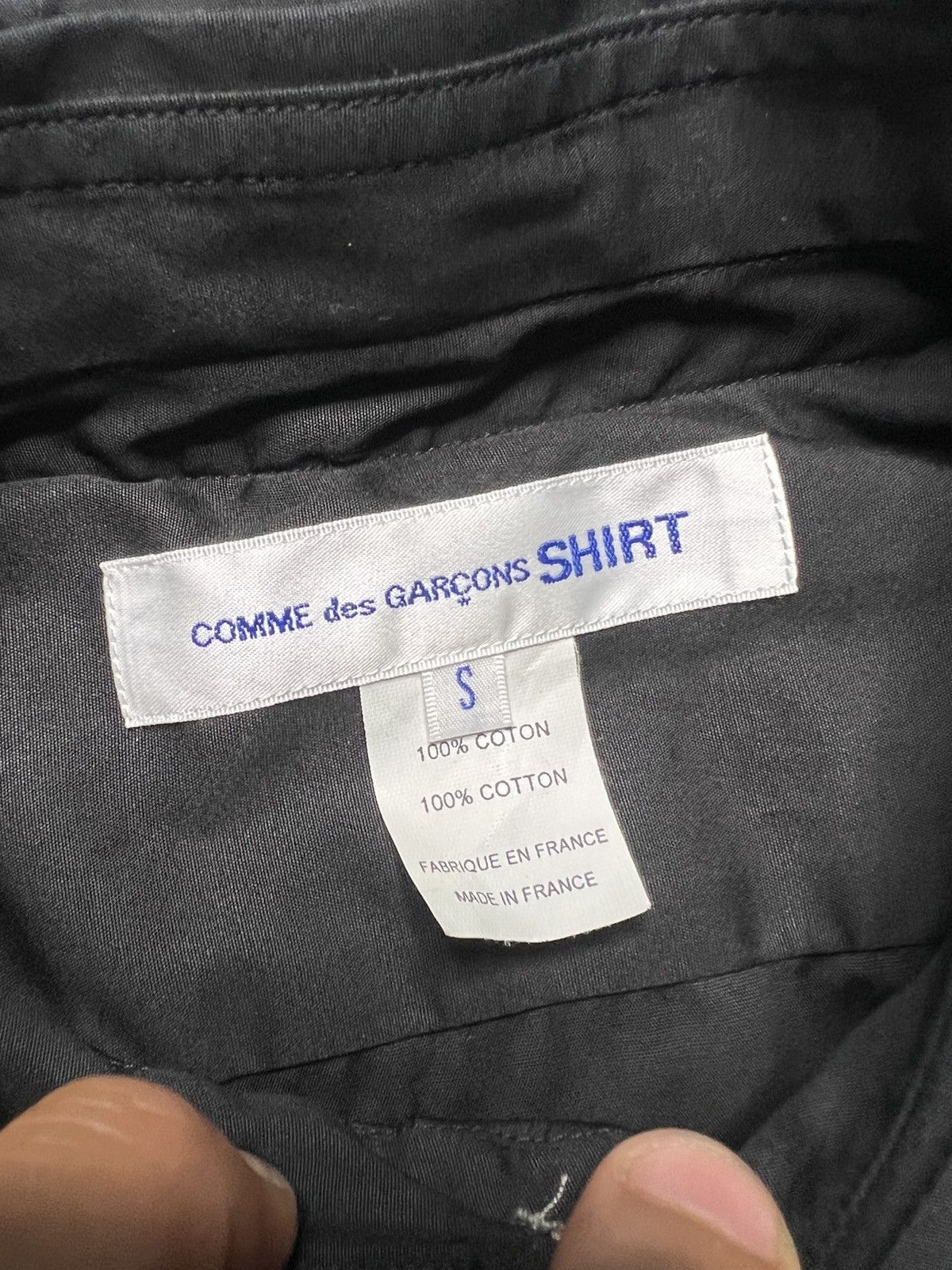 Comme des Garcons SHIRT Comme des garcons Shirt Layered Collar Shirt Size US S / EU 44-46 / 1 - 7 Thumbnail