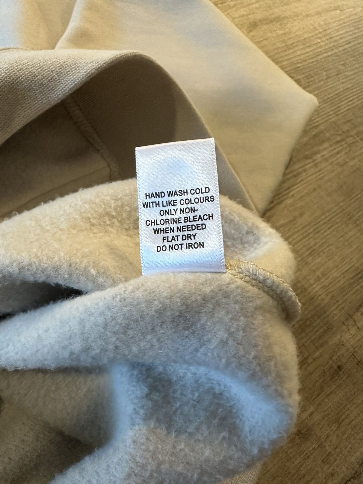 Essentials × Fear of God Fear of God Essentials Nordstrom Exclusive Oat Hoodie Size US M / EU 48-50 / 2 - 9 Thumbnail
