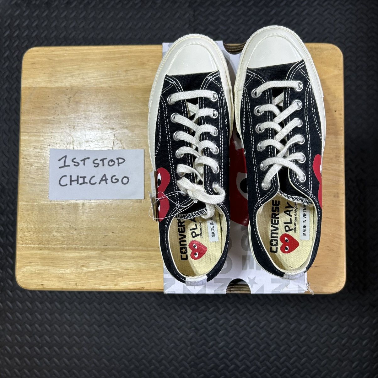 Comme des Garcons PLAY × Converse Converse Comme de Garcons Low Top Chuck 70 CDG OX Size 8 NEW Size US 8 / IT 38 - 5 Thumbnail