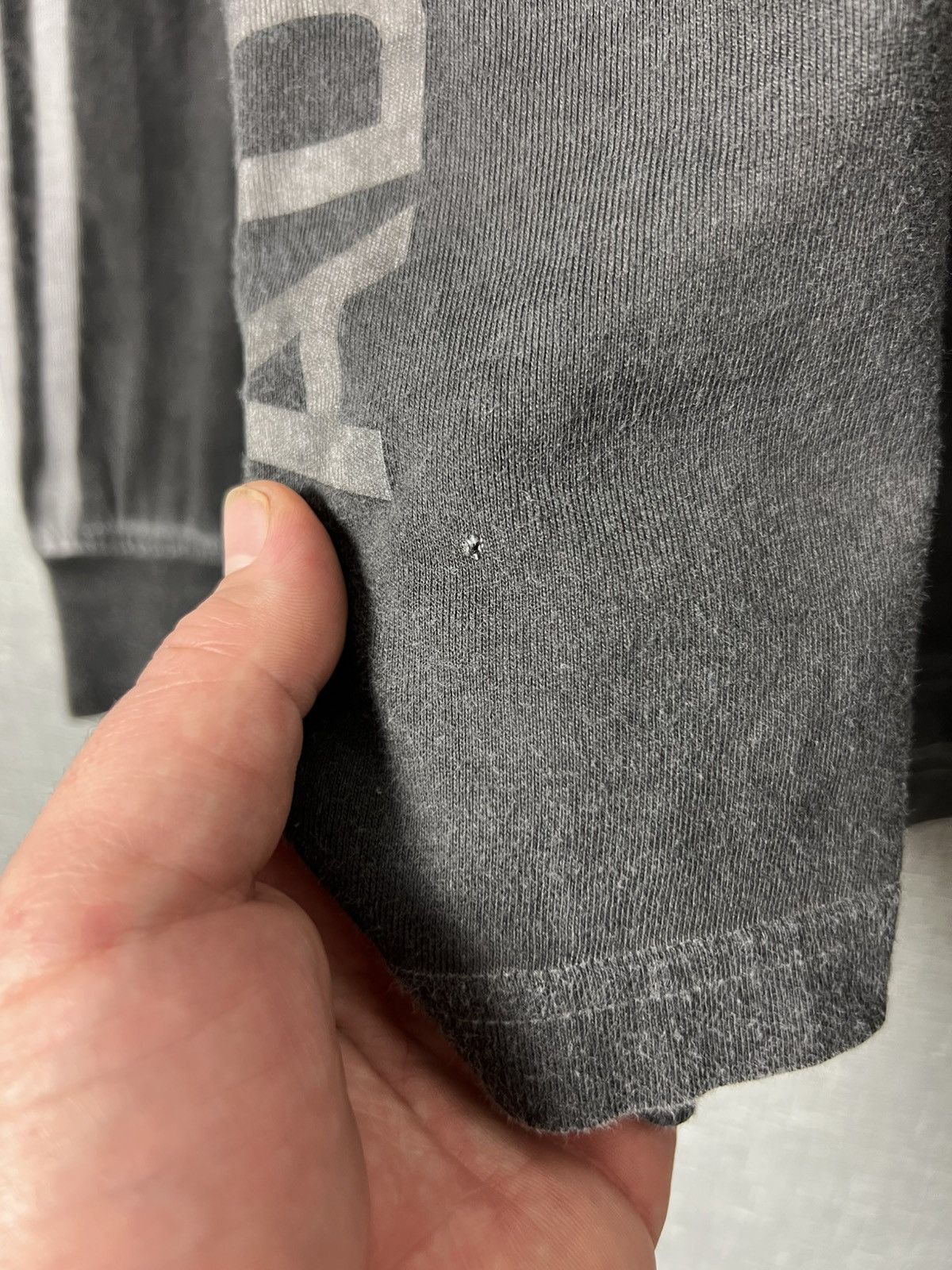 Adidas × Alexander Wang Alexander Wang Adidas Alt Dimension Washed Gray Long Sleeve Size US S / EU 44-46 / 1 - 11 Thumbnail