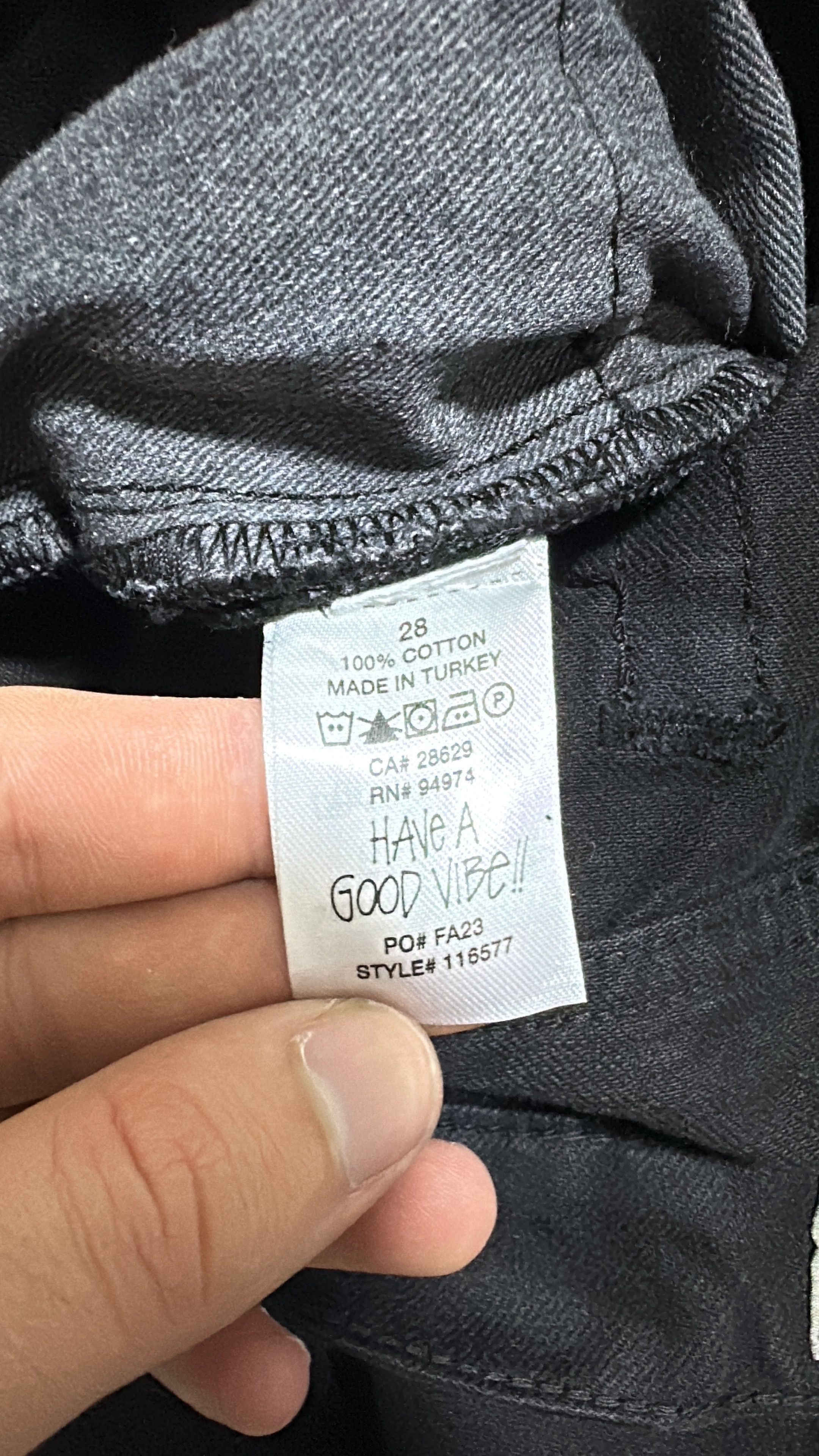 Stussy Stussy Big Ol Jean Denim Black Size 28 Size US 28 / EU 44 - 7 Thumbnail