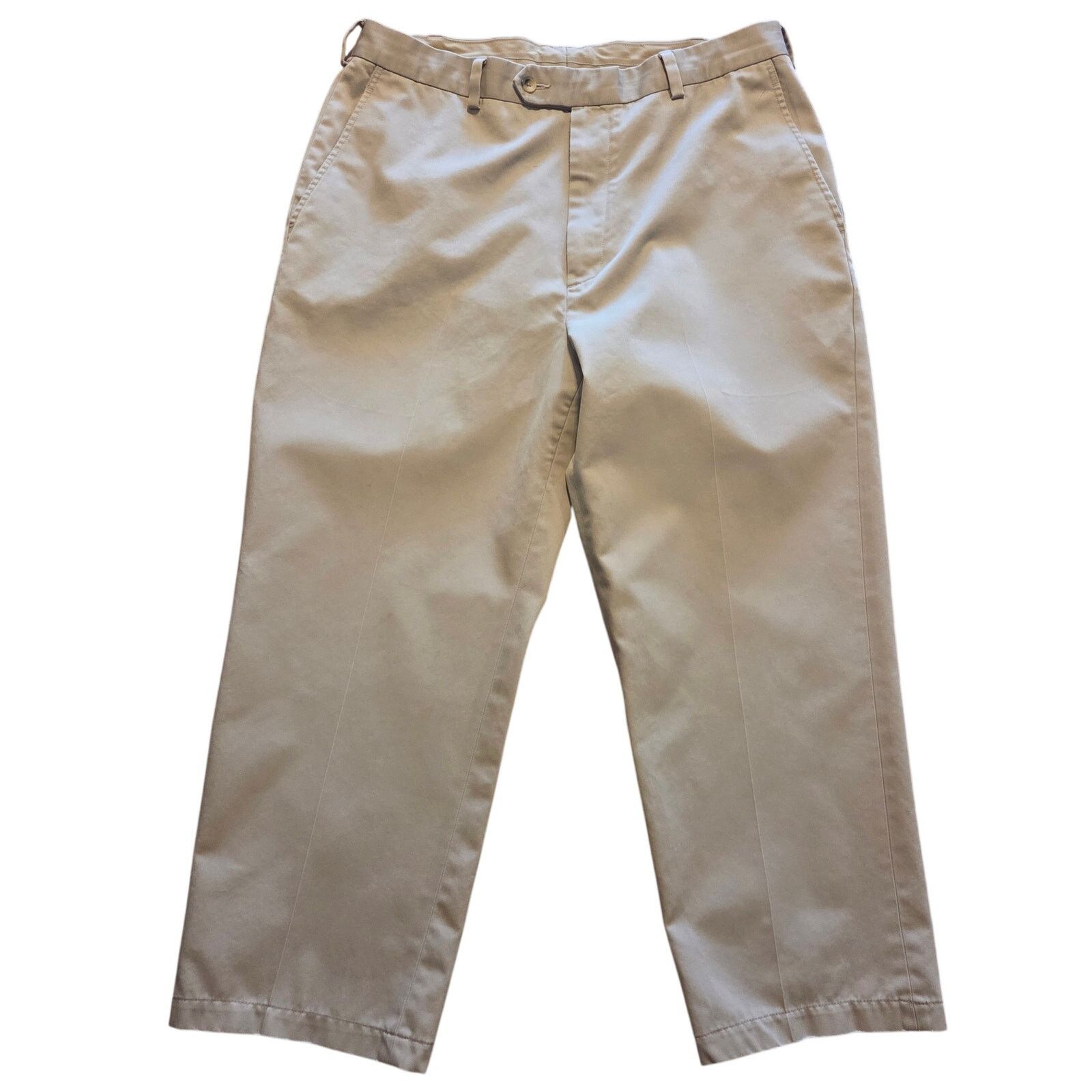 Jos. A. Bank Jos A Bank Men's Beige Khaki Pants Size 36x30 Excellent Size US 36 / EU 52 - 1 Thumbnail