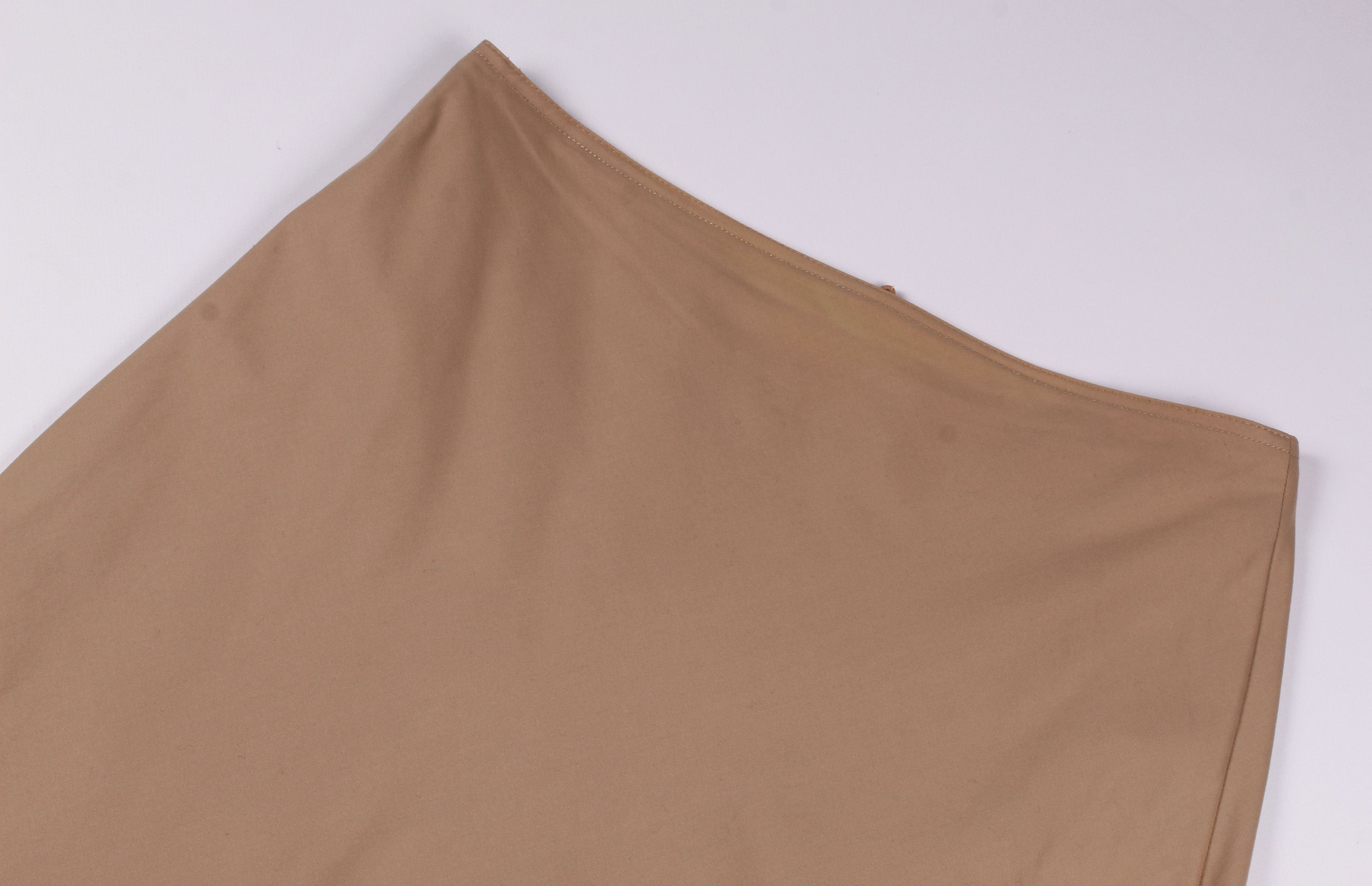 Akris Akris A-Line Application Beige Midi Skirt Size 30" / US 8 / IT 44 - 2 Thumbnail