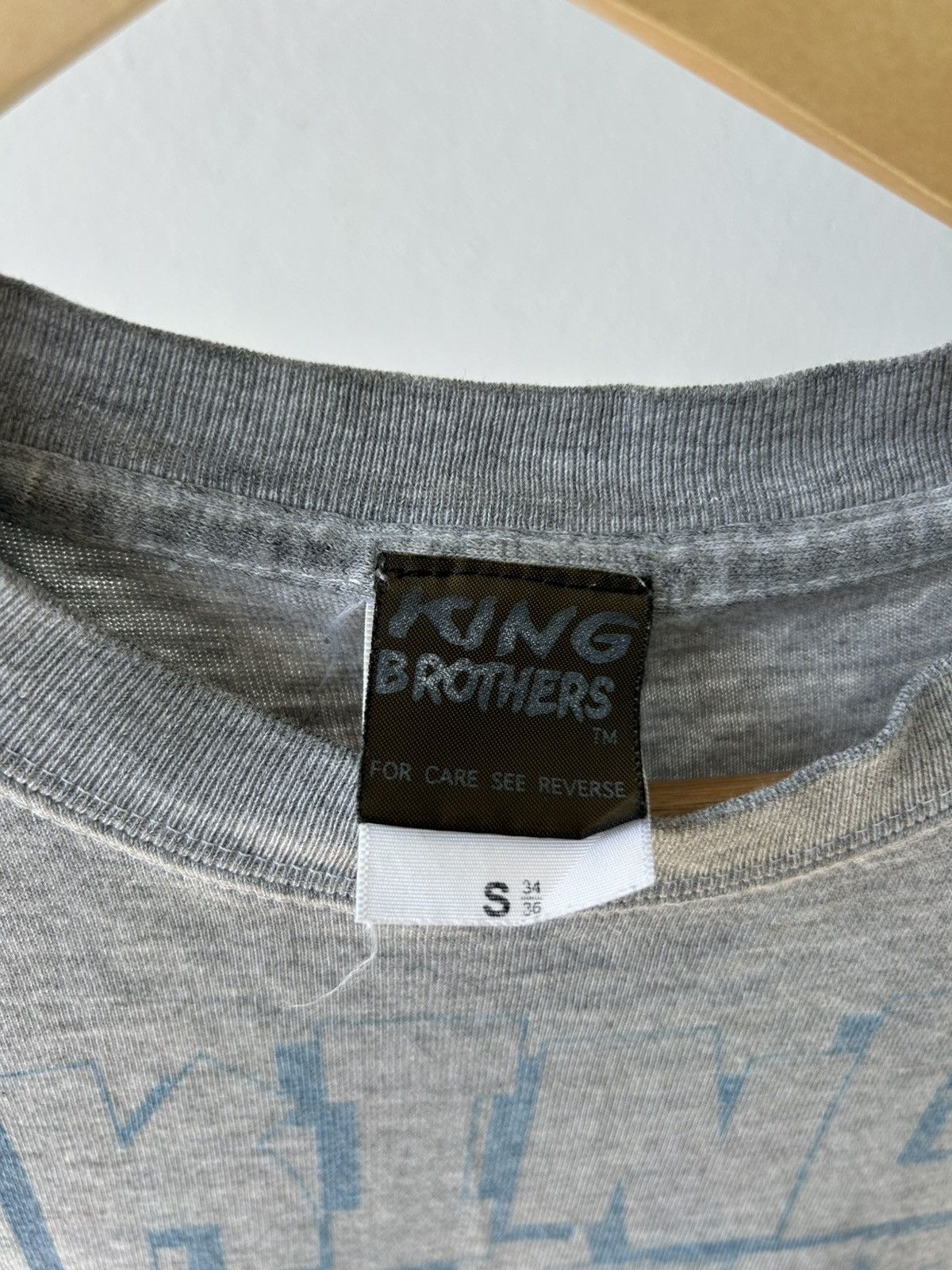 Japanese Brand Vintage King Brothers T Shirt Made in Japan Size US S / EU 44-46 / 1 - 4 Thumbnail