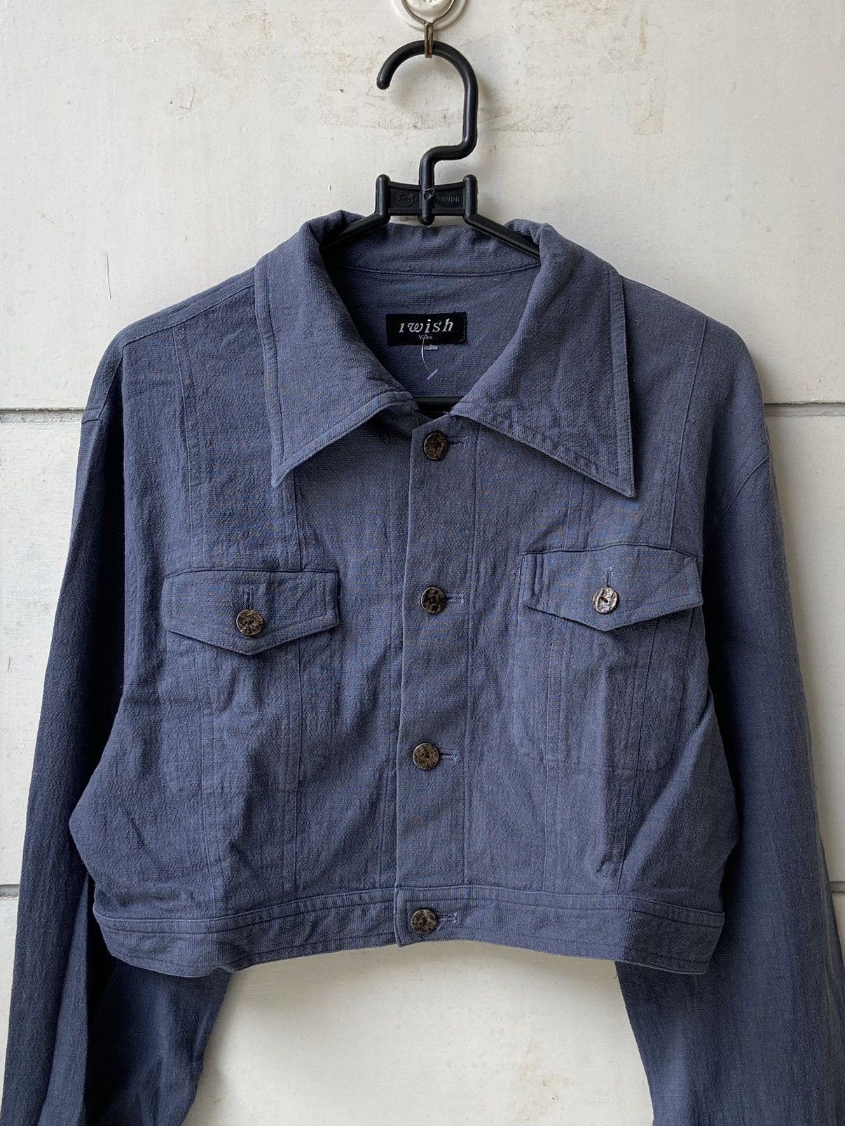 Yohji Yamamoto I WISH By Y’S BIS Crop shirt Size US S / EU 44-46 / 1 - 11 Thumbnail