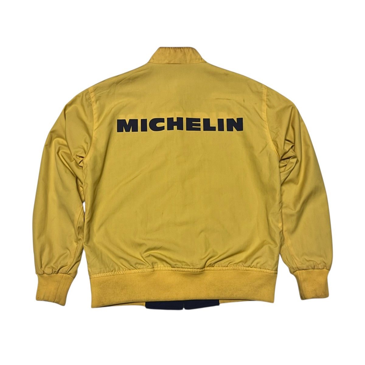 Other 80s Vintage Michelin Tyre Reversible Jacket Size US L / EU 52-54 / 3 - 4 Thumbnail