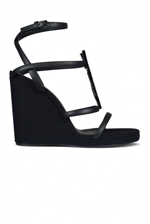 Saint Laurent Paris Cassandra espadrilles Size US 5.5 / IT 35.5 - 1 Thumbnail